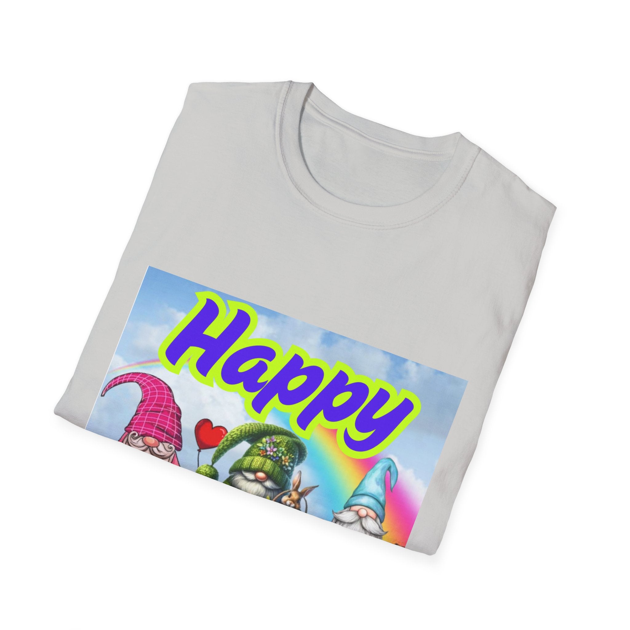 Happy Valenstpatster Unisex Softstyle T-Shirt
