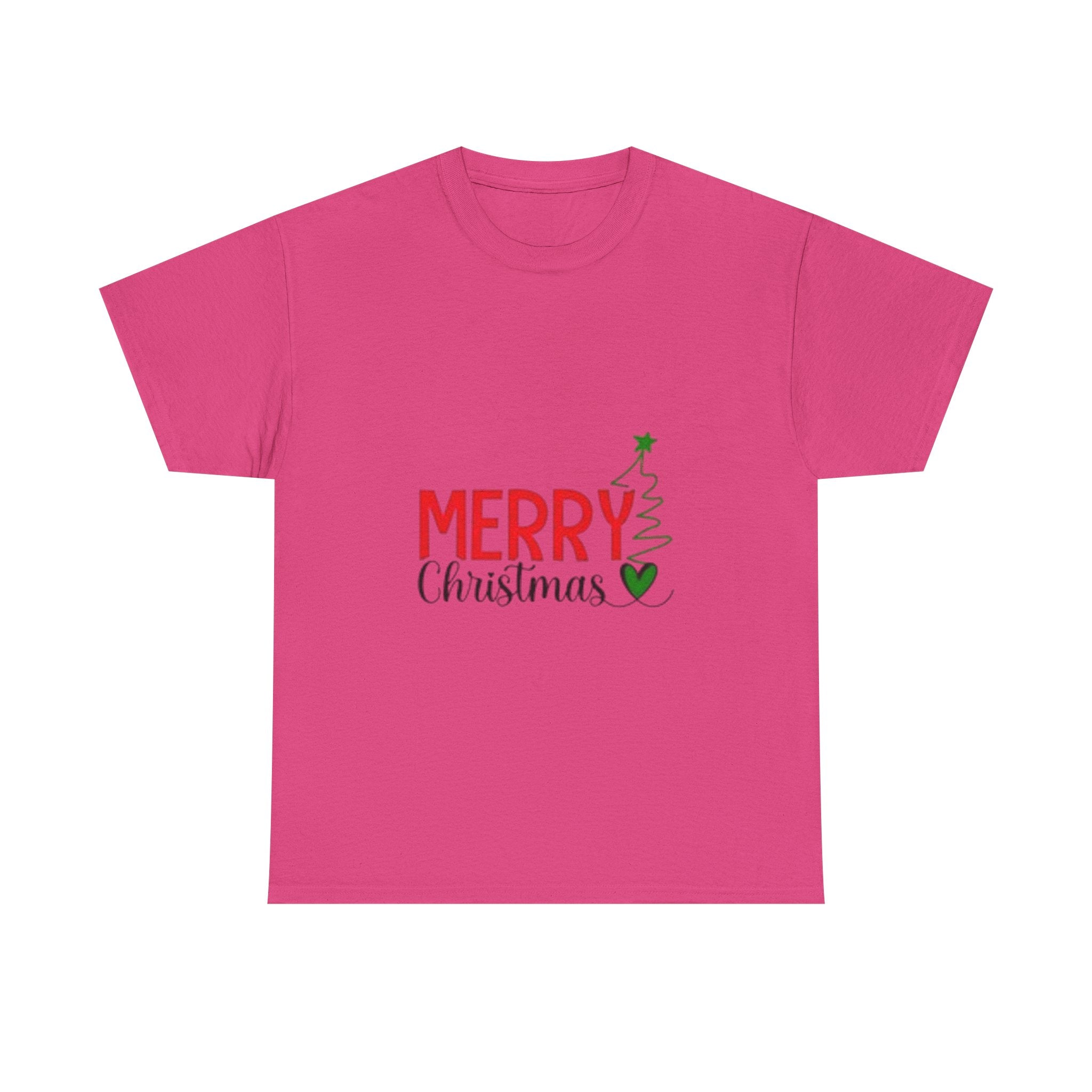 Merry Christmas Unisex Heavy Cotton T-Shirt