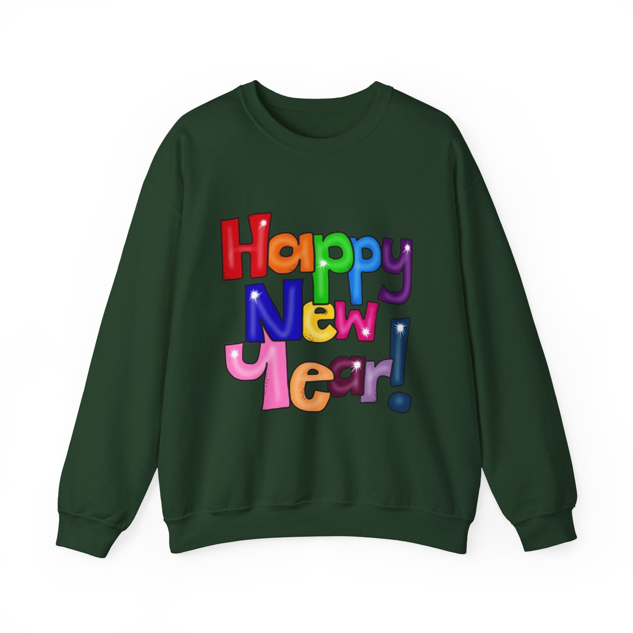 Happy New Year Unisex Heavy Blend™ Crewneck Sweatshirt