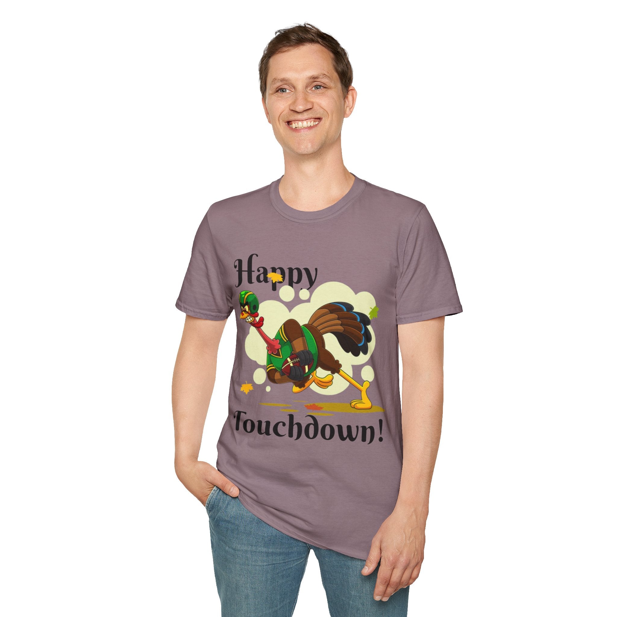 Happy Touchdown Unisex Softstyle T-Shirt