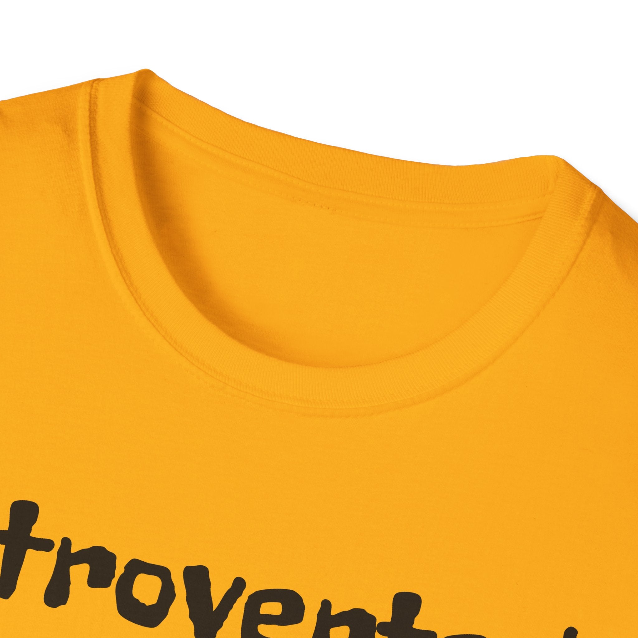 Introverted But Willing To Discuss Plants Unisex Softstyle T-Shirt