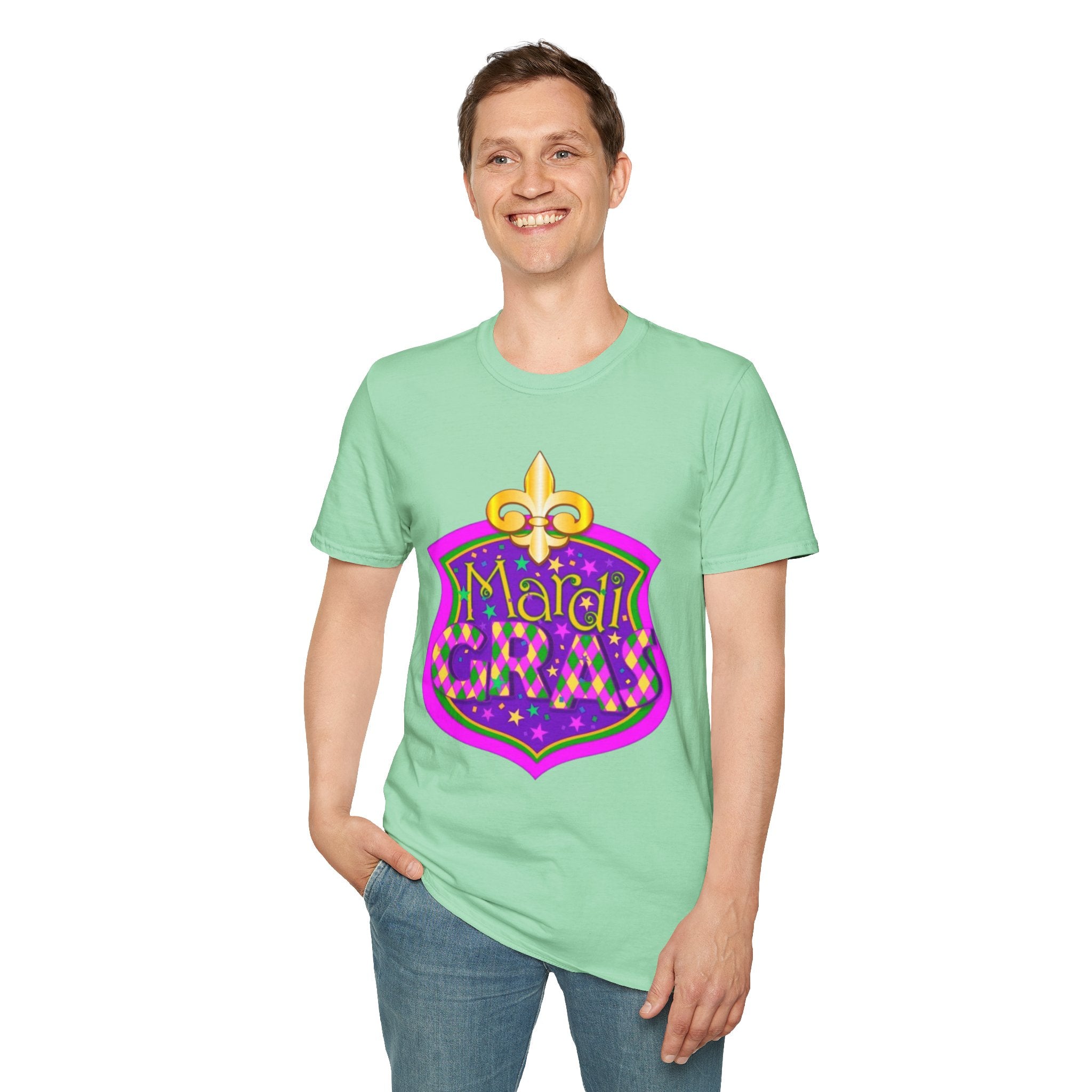 Mardi Gras Unisex Softstyle T-Shirt