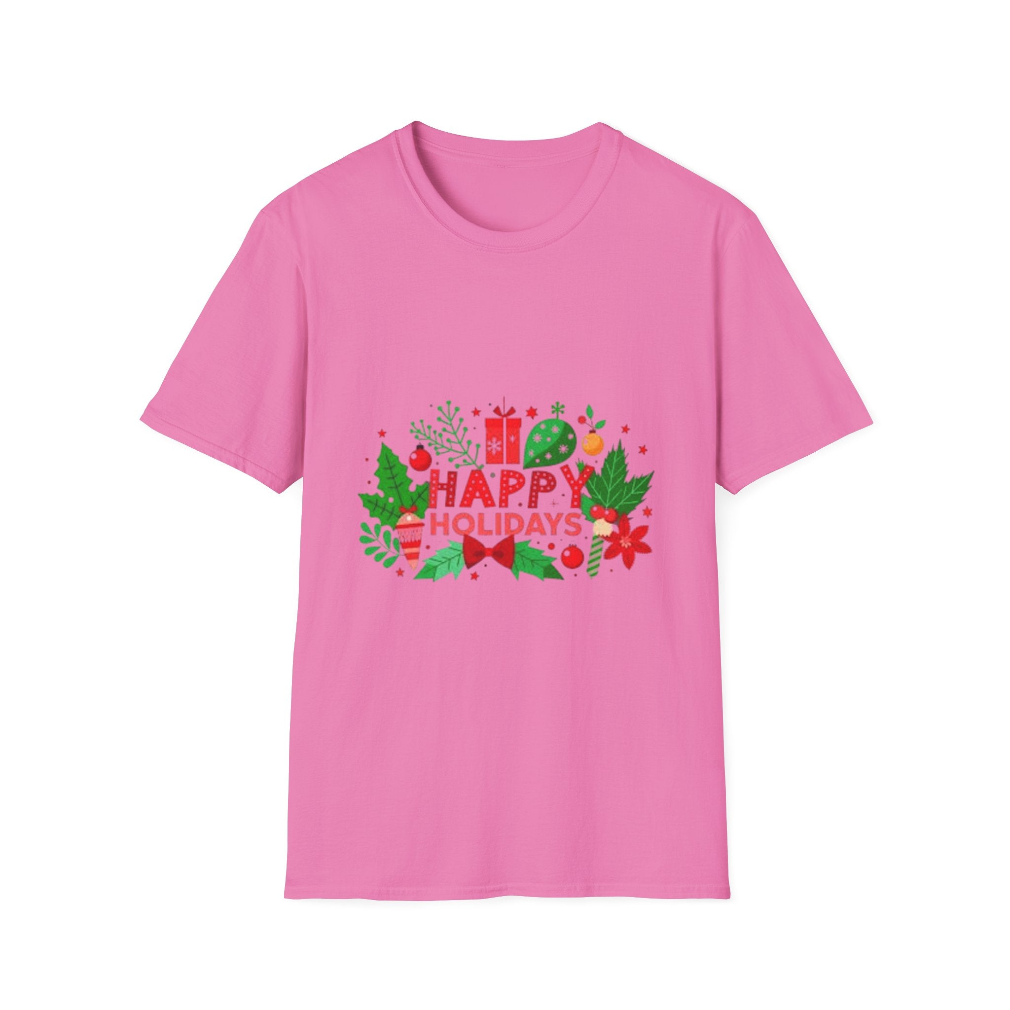 Happy Holidays Unisex Softstyle T-Shirt