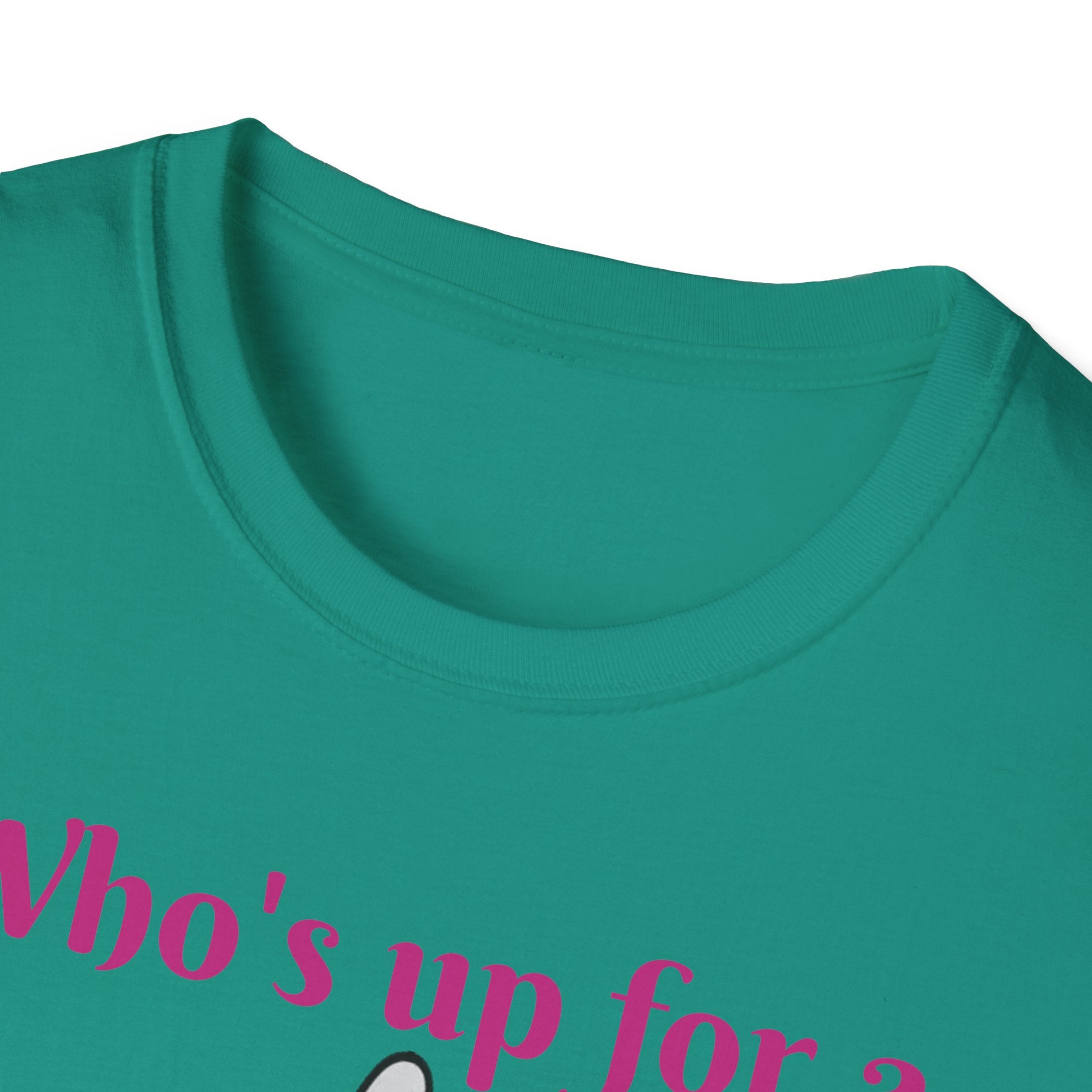 Who's Up For A Treasure Hunt Bunny Unisex Softstyle T-Shirt