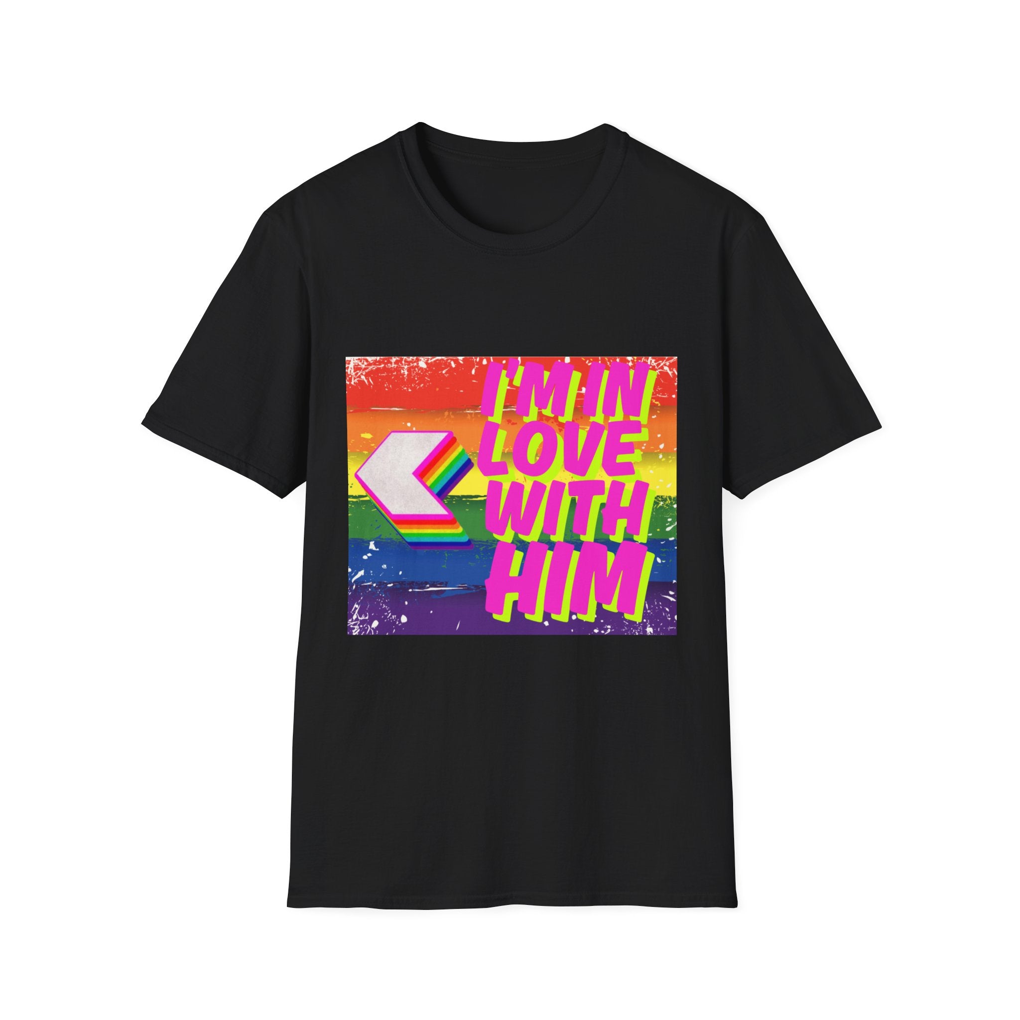 I'm In Love With Him Unisex Softstyle T-Shirt