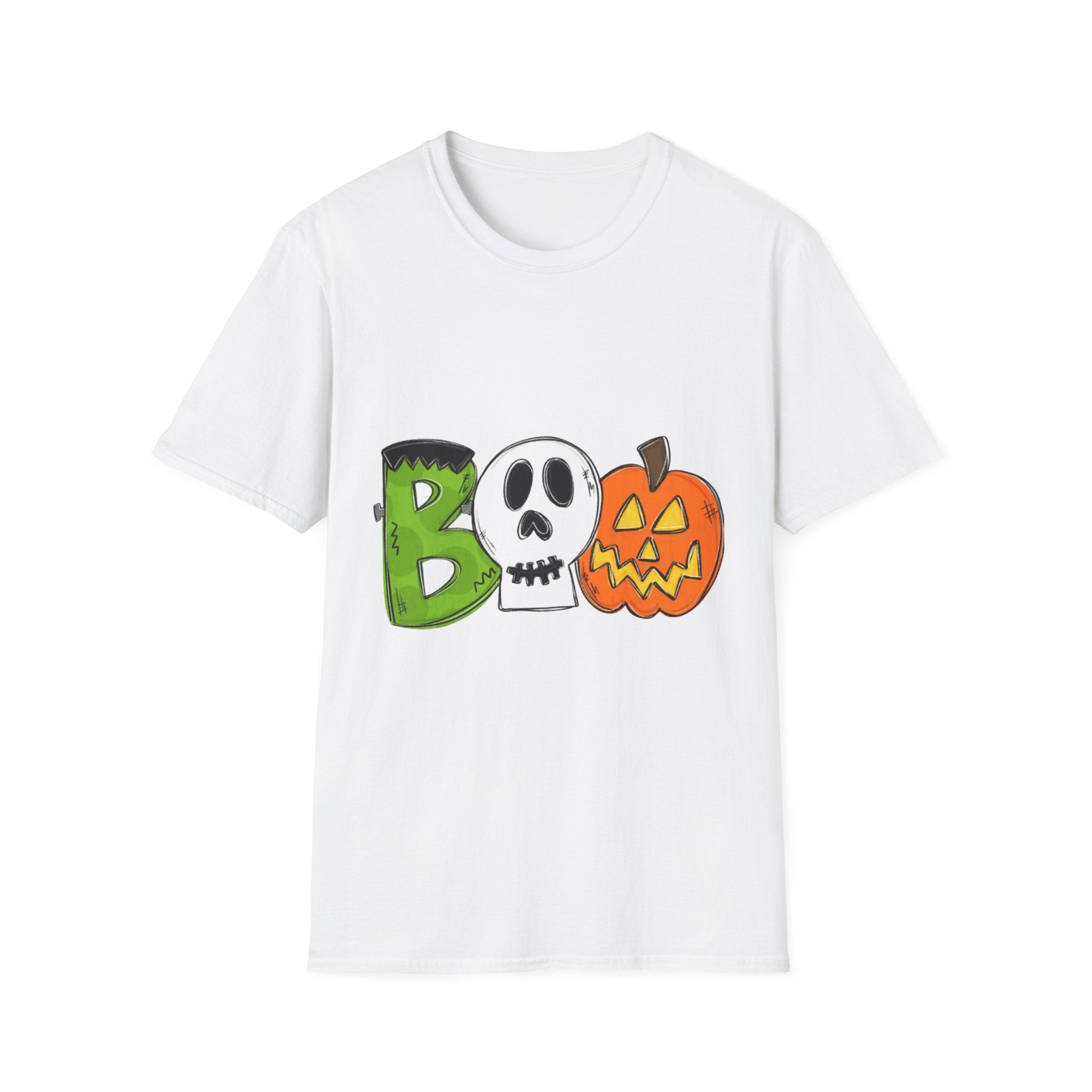 Halloween Boo Unisex Softstyle T-Shirt