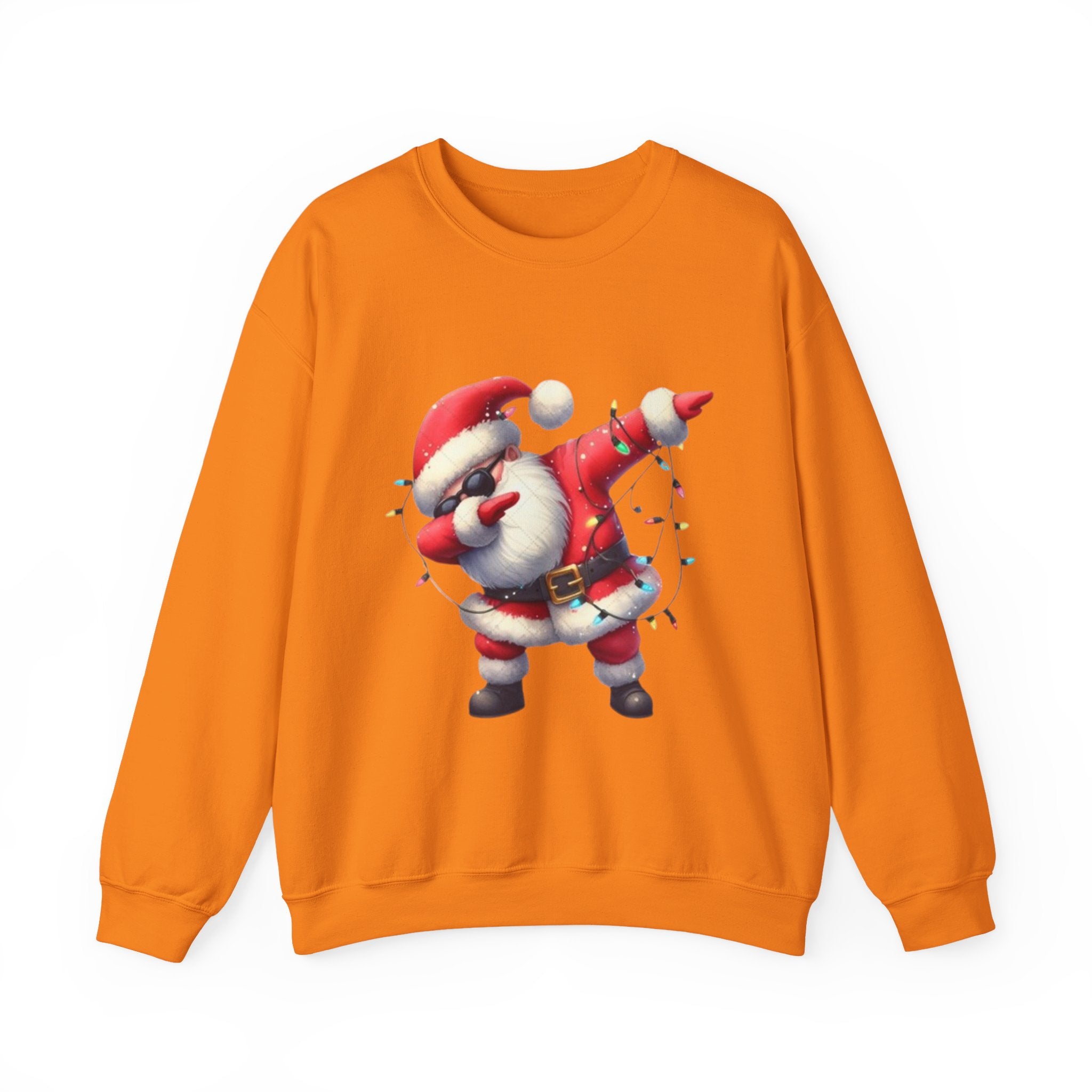 Santa Dabbing Unisex Heavy Blend™ Crewneck Sweatshirt