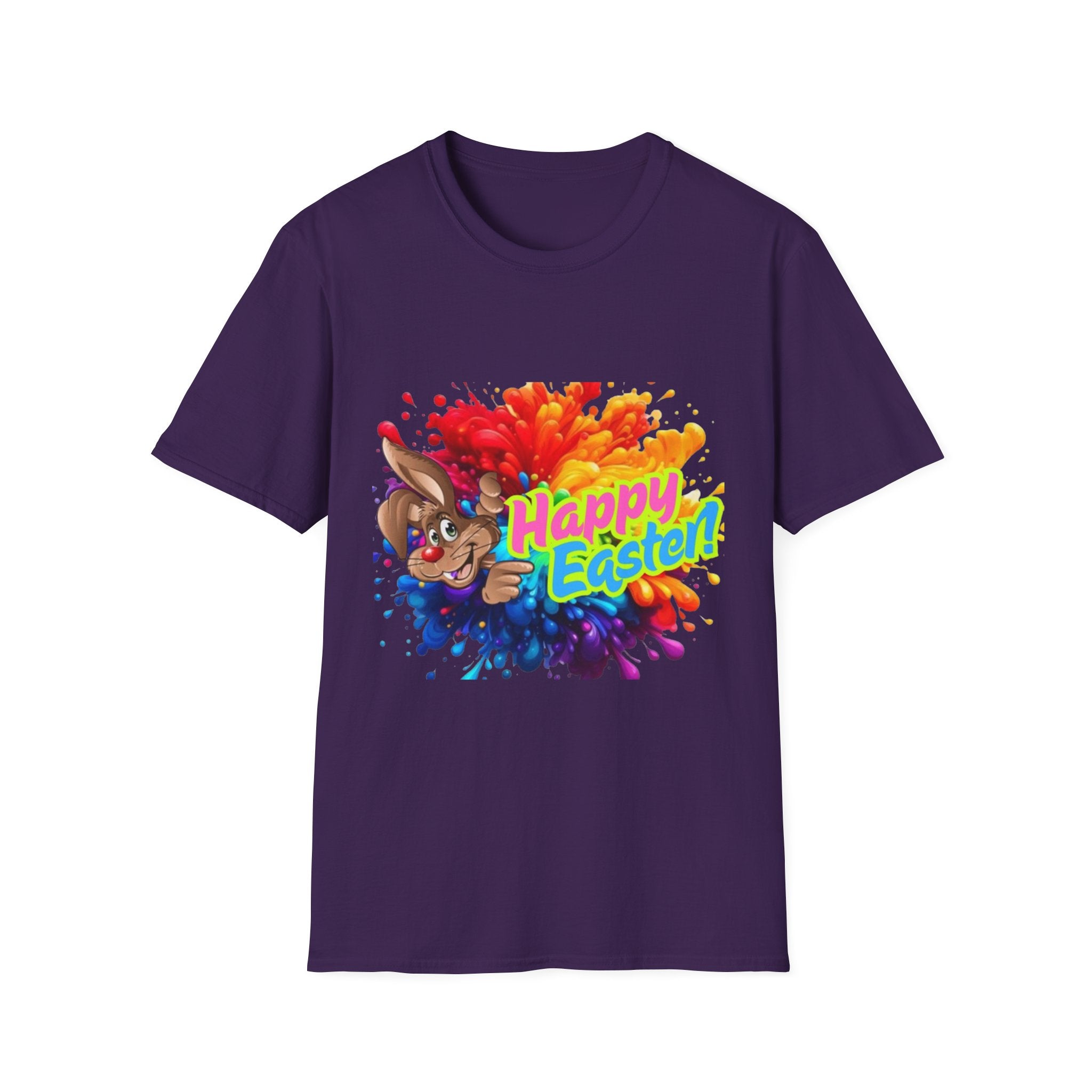 Happy Easter Bunny Unisex Softstyle T-Shirt
