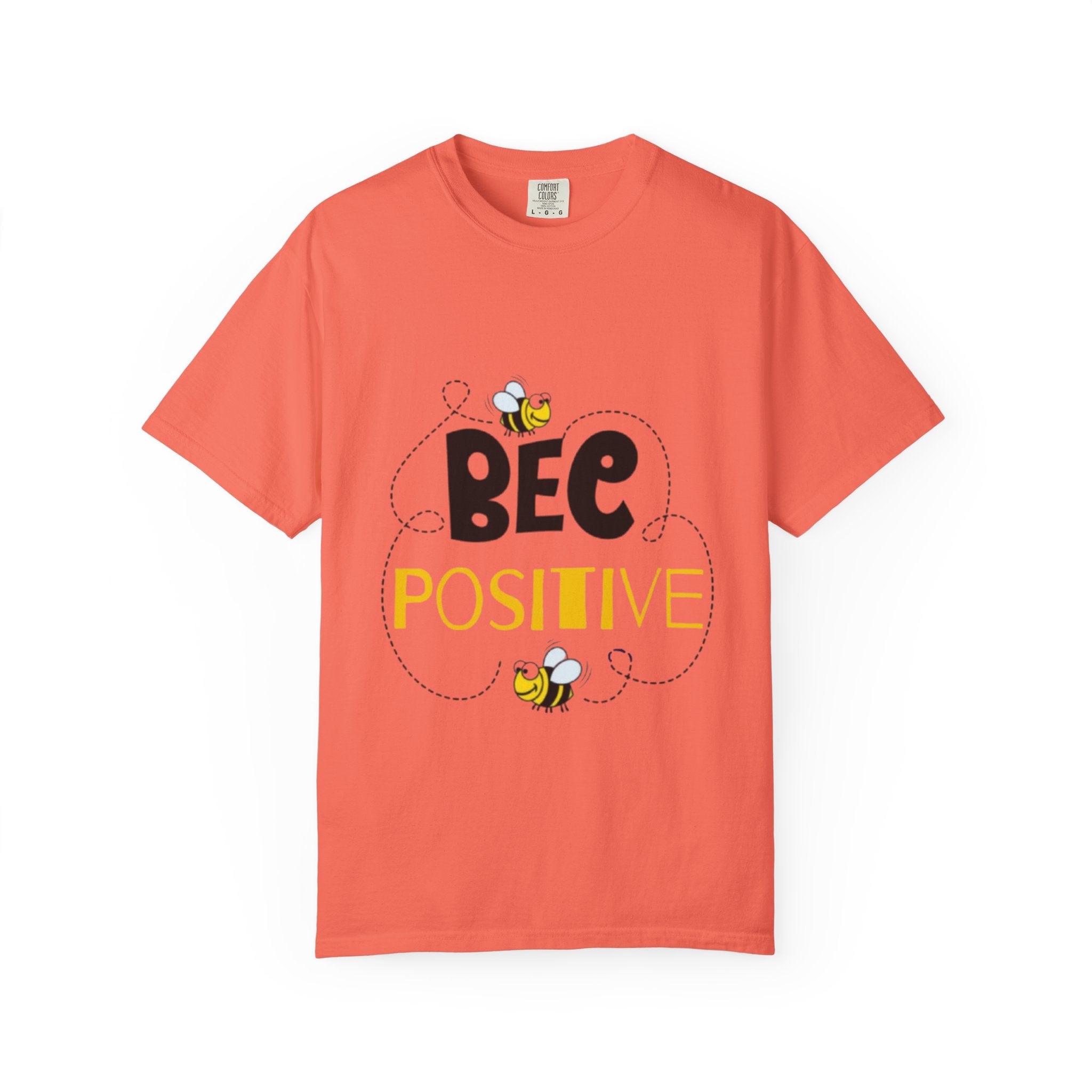 Bee Positive Unisex Garment-Dyed T-Shirt