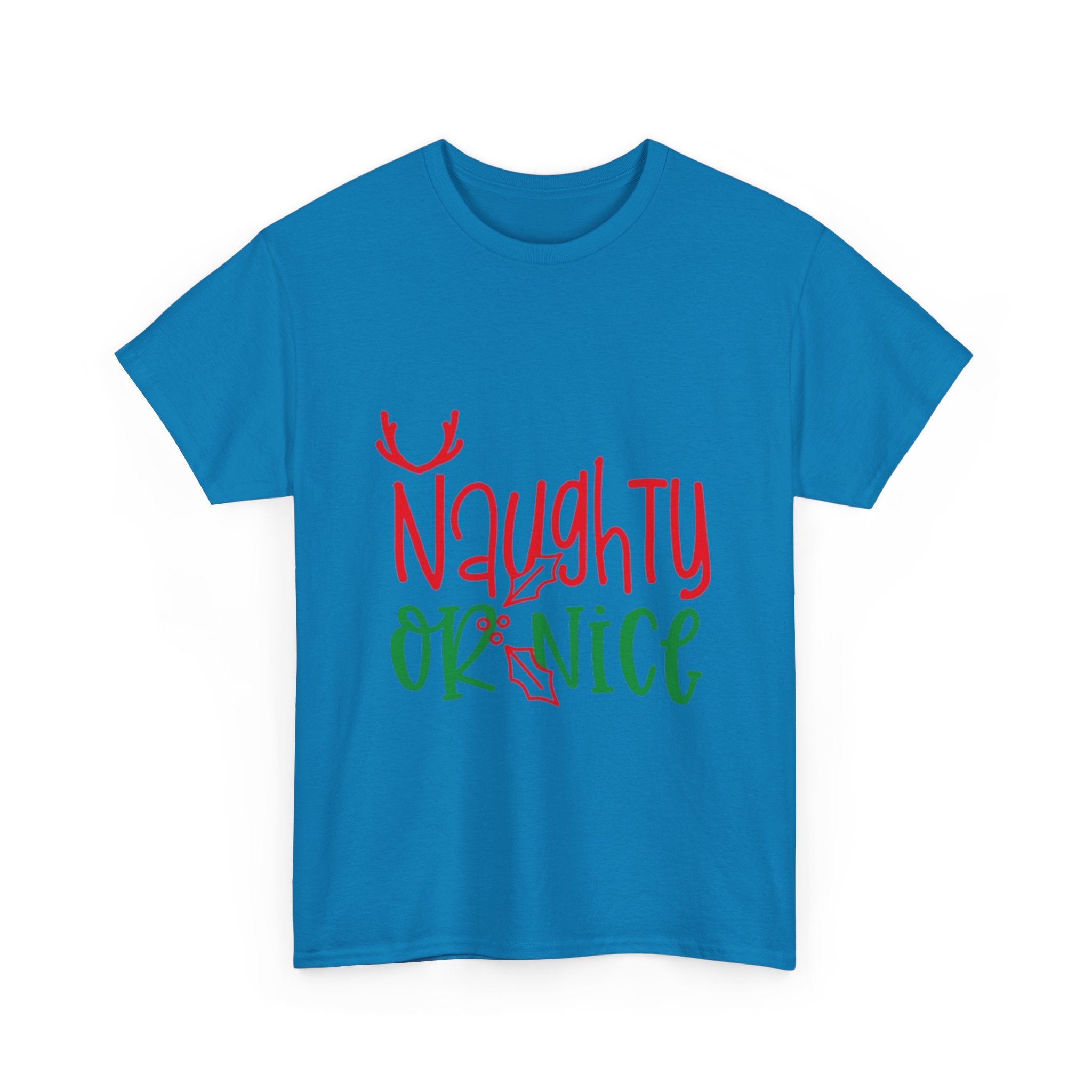 Naughty Or Nice Unisex Heavy Cotton T-Shirt