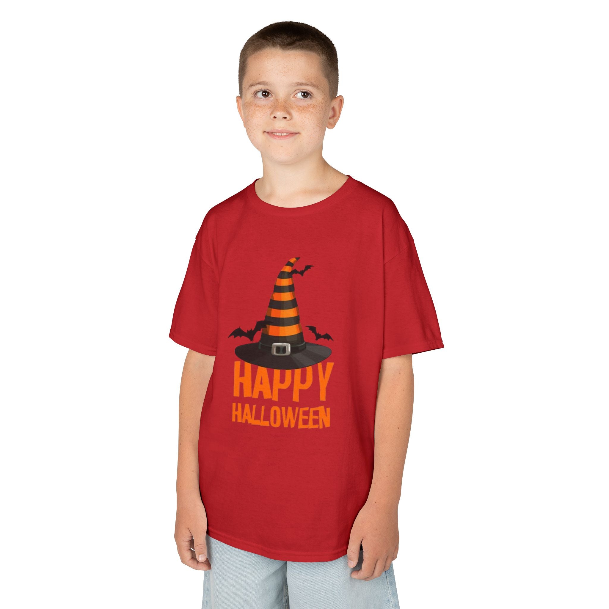 Happy Halloween Kids Heavy Cotton T-Shirt