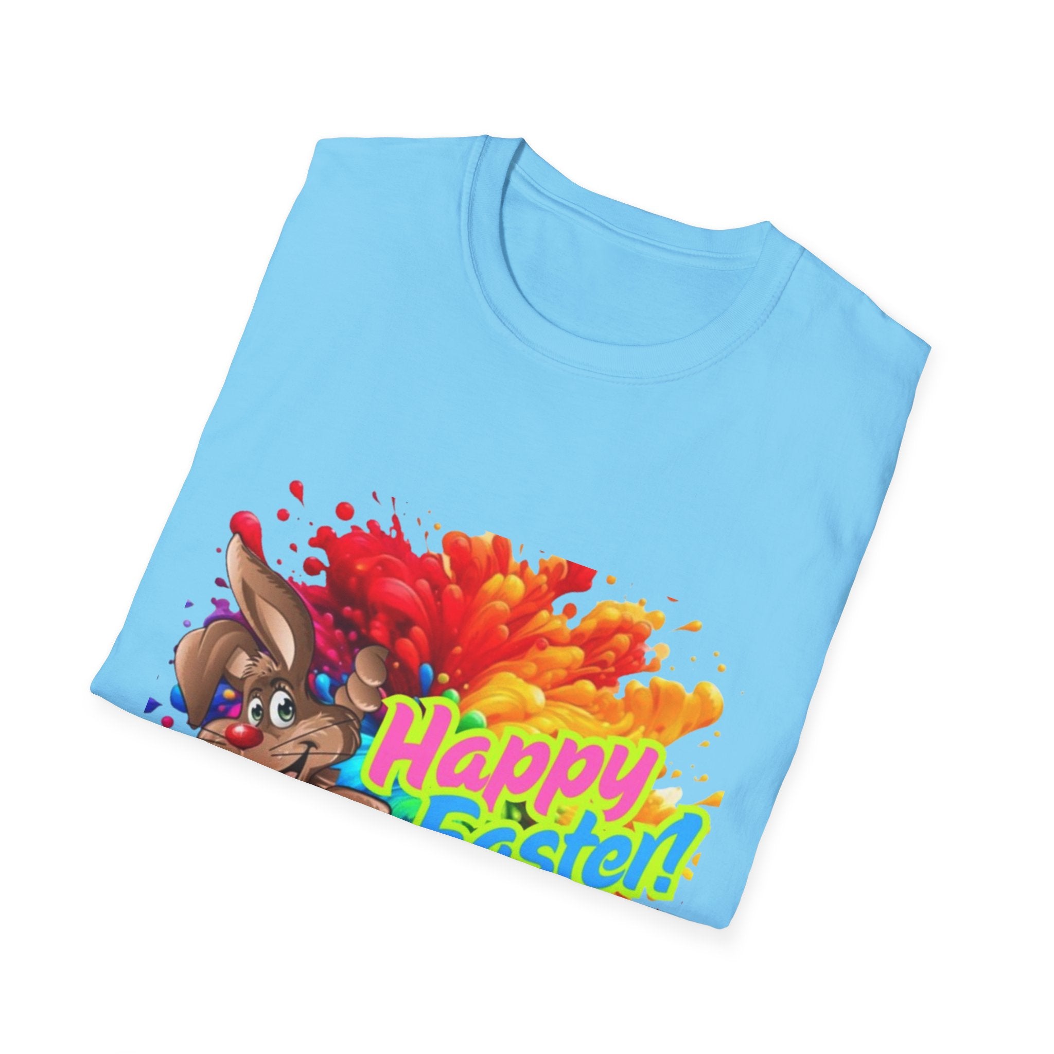 Happy Easter Bunny Unisex Softstyle T-Shirt