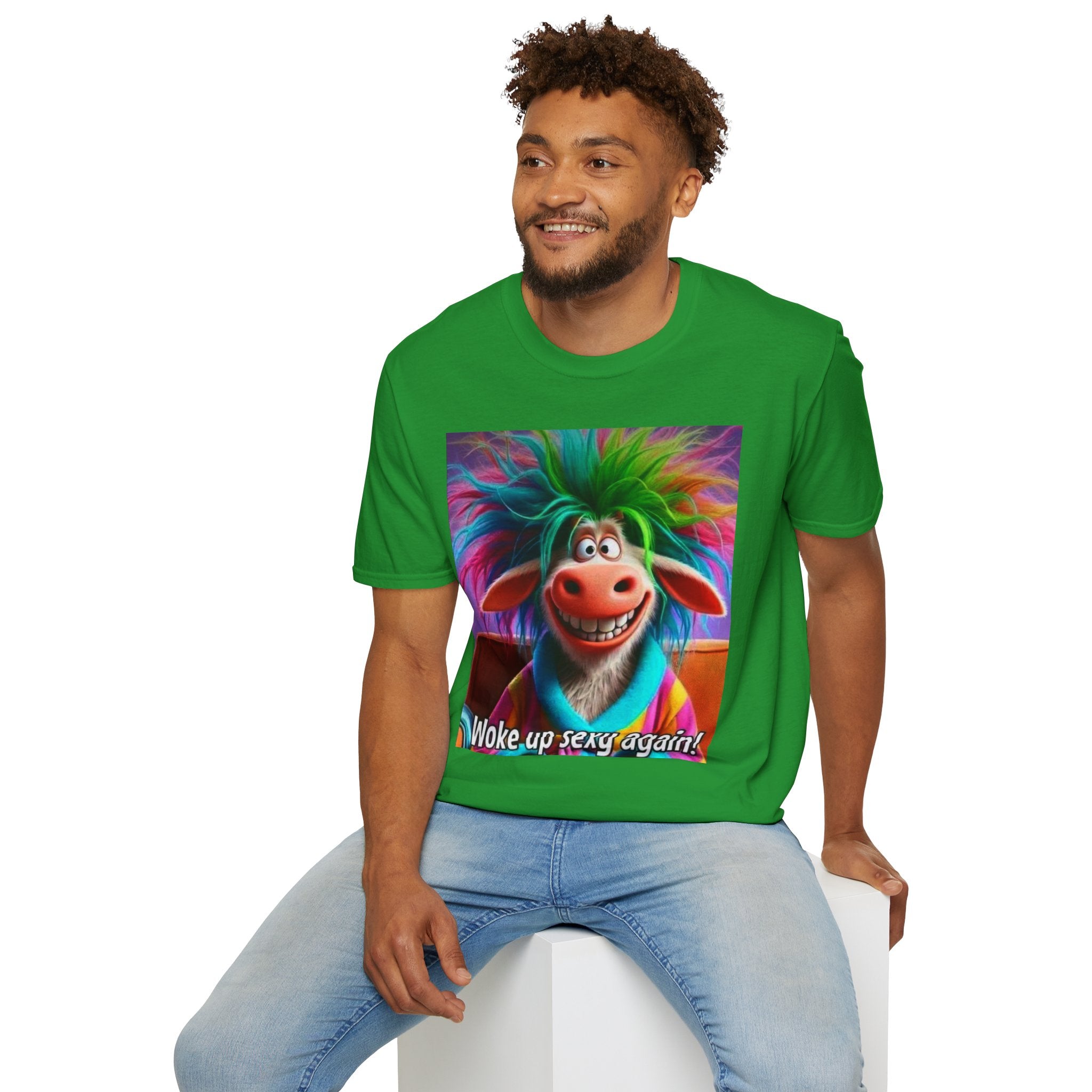 Woke Up Sexy Again Unisex Softstyle T-Shirt