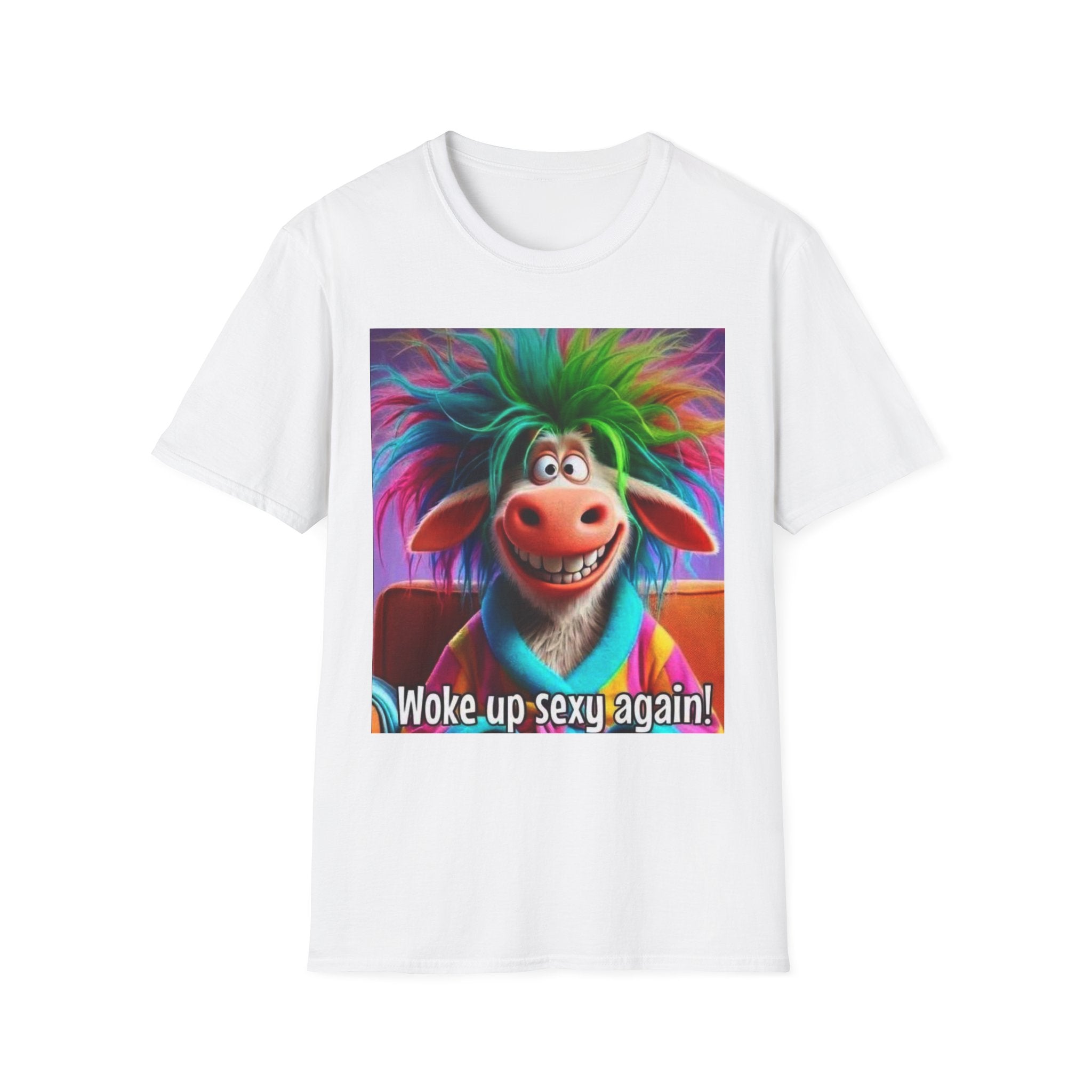 Woke Up Sexy Again Unisex Softstyle T-Shirt