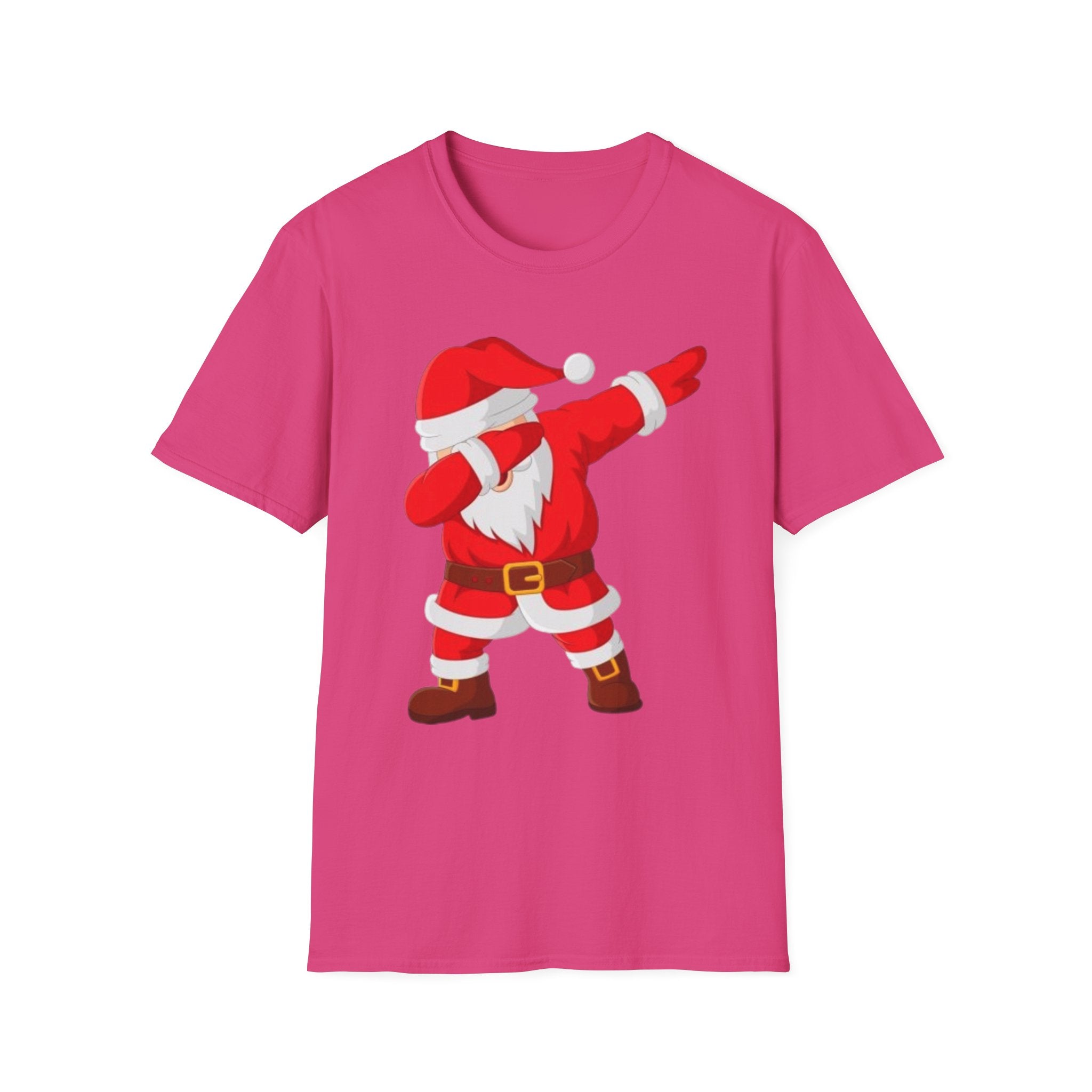 Dabbing Santa Unisex Softstyle T-Shirt