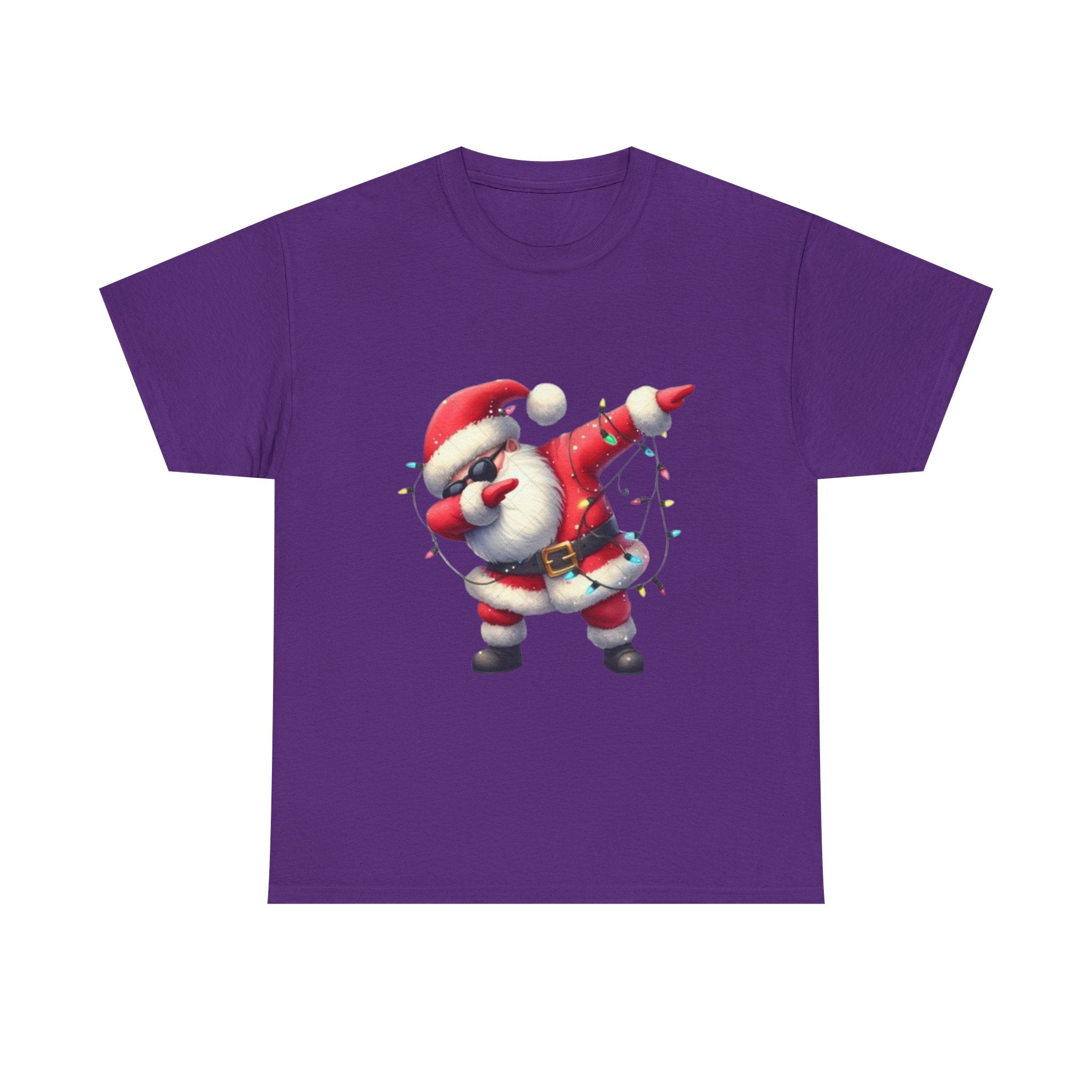 Dabbing Santa Unisex Heavy Cotton T-Shirt