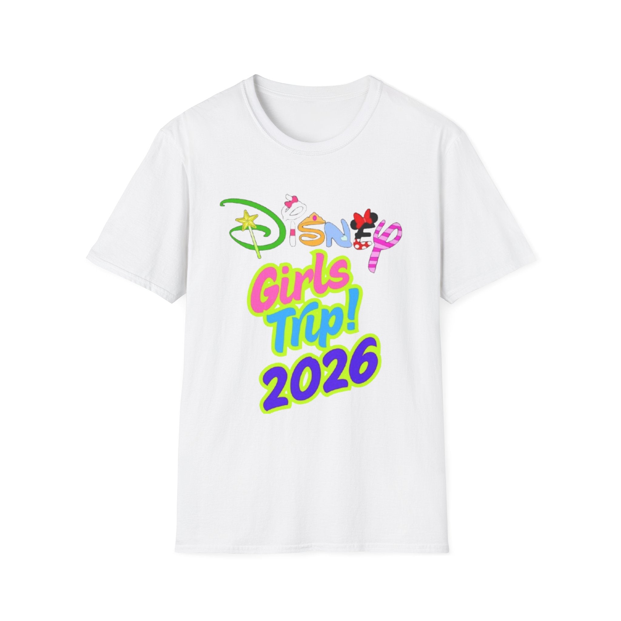 Disney Girls Trip 2026 Unisex Softstyle T-Shirt