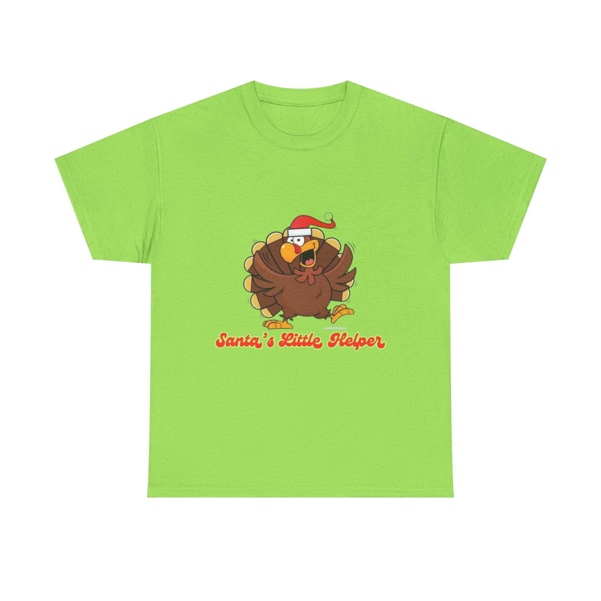Santa's Little Helper Unisex Heavy Cotton T-Shirt