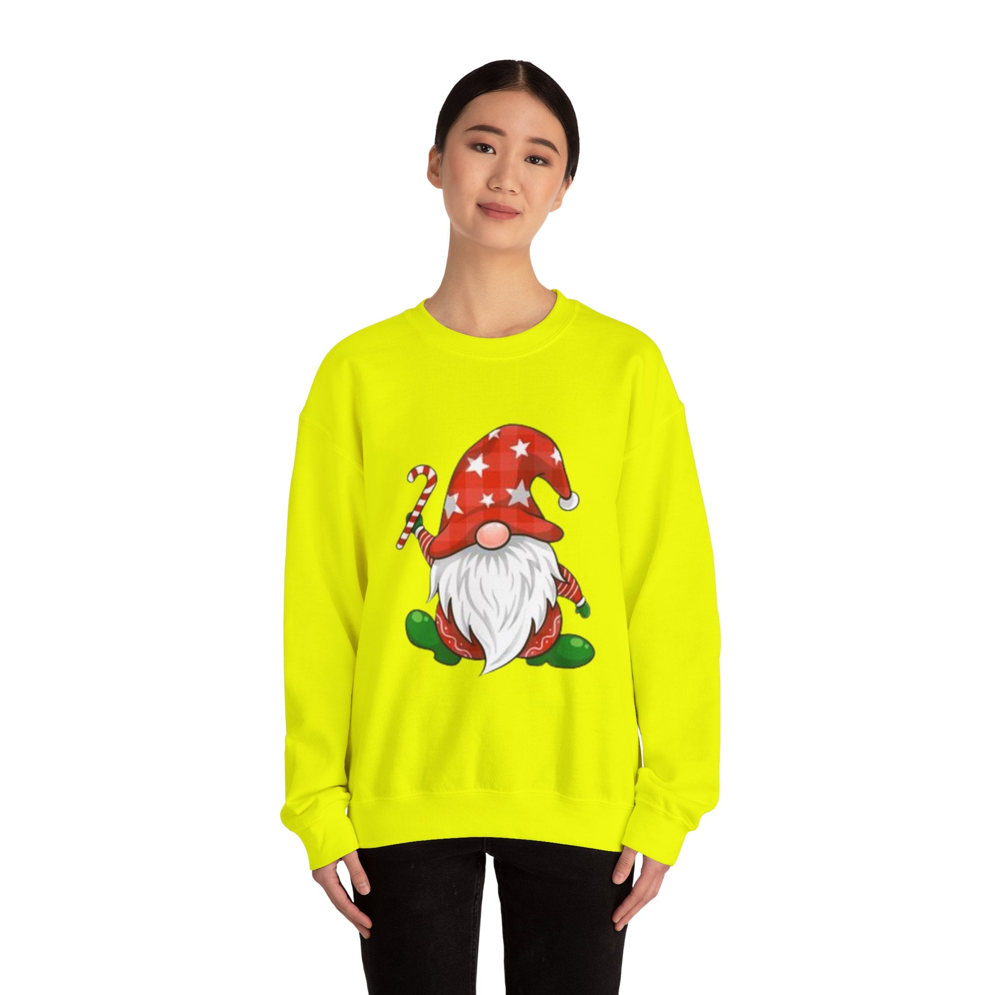 Christmas Holiday Gnome Unisex Heavy Blend™ Crewneck Sweatshirt