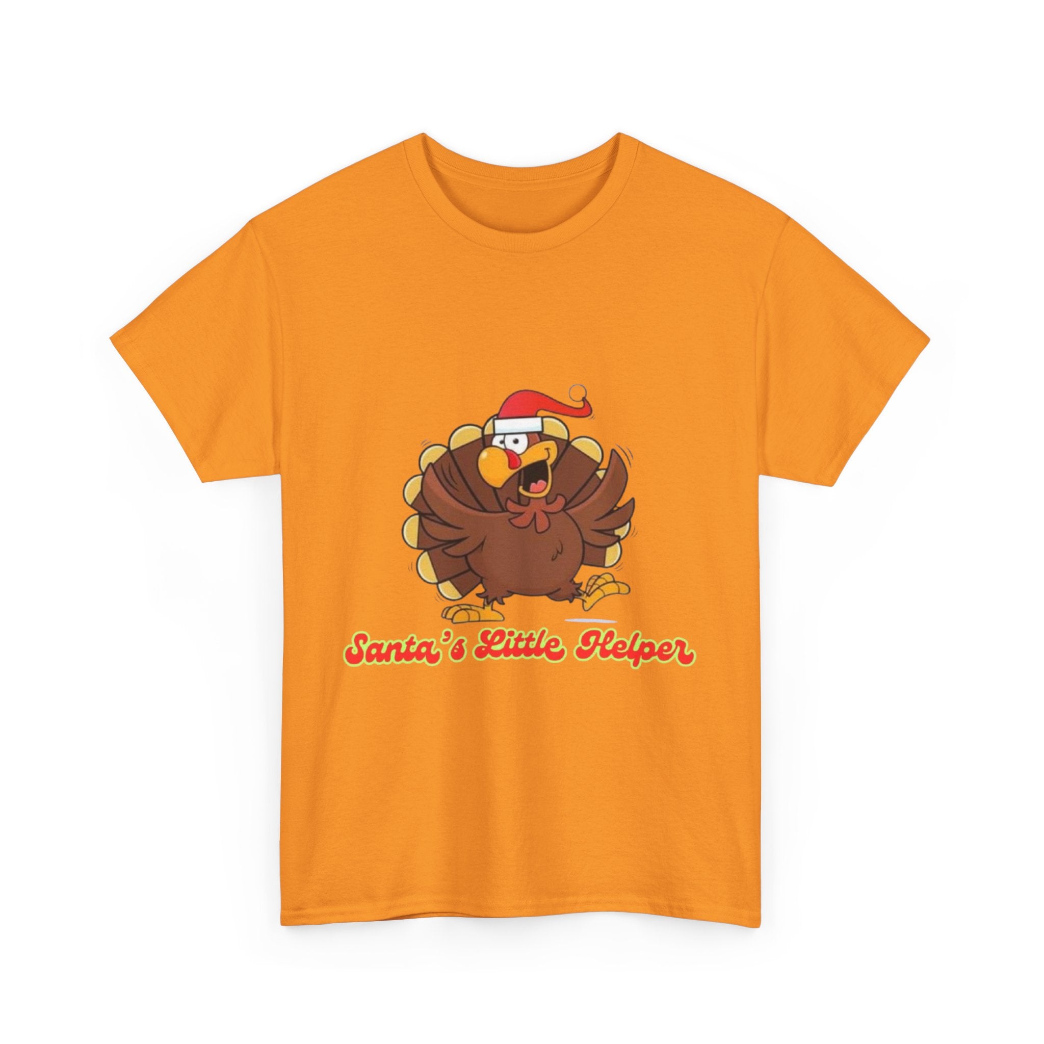 Santa's Little Helper Unisex Heavy Cotton T-Shirt