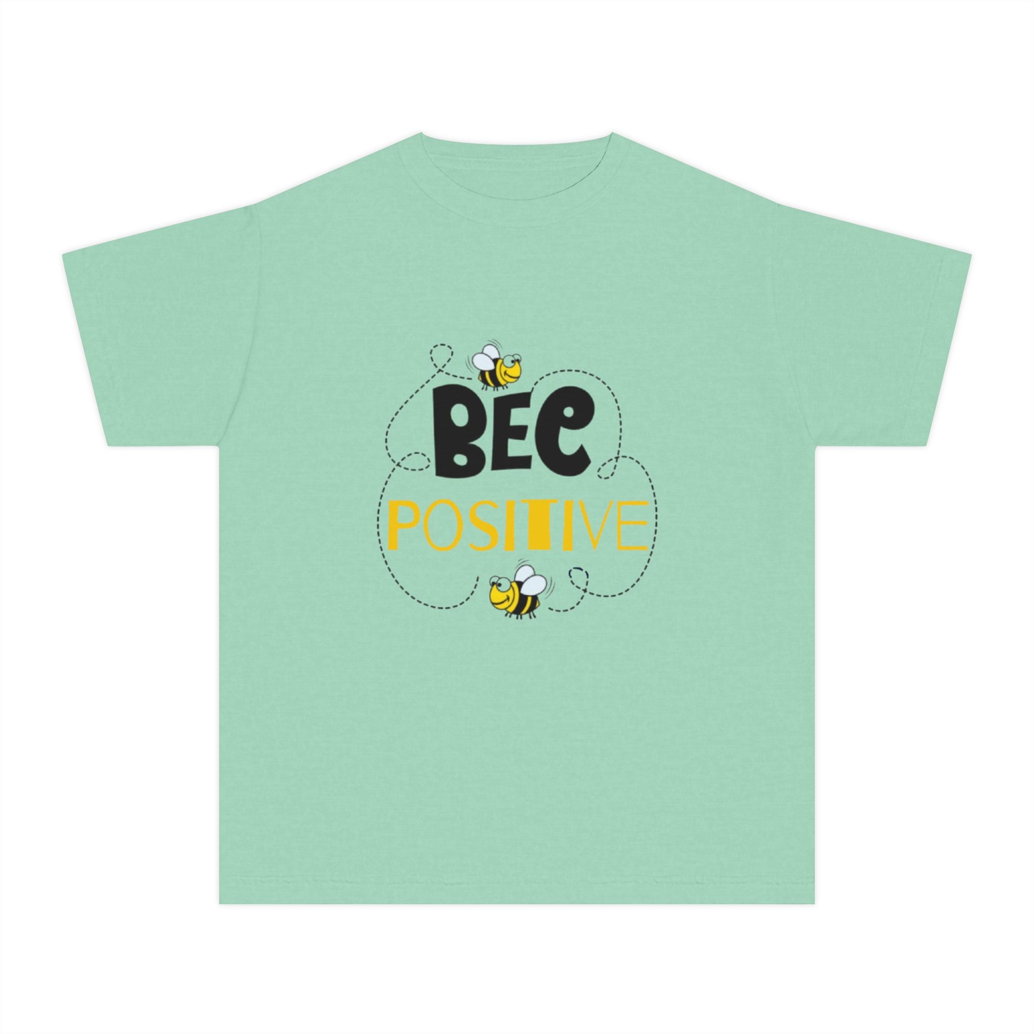 Bee Positive Youth Short Sleeve Midweight T-Shirt