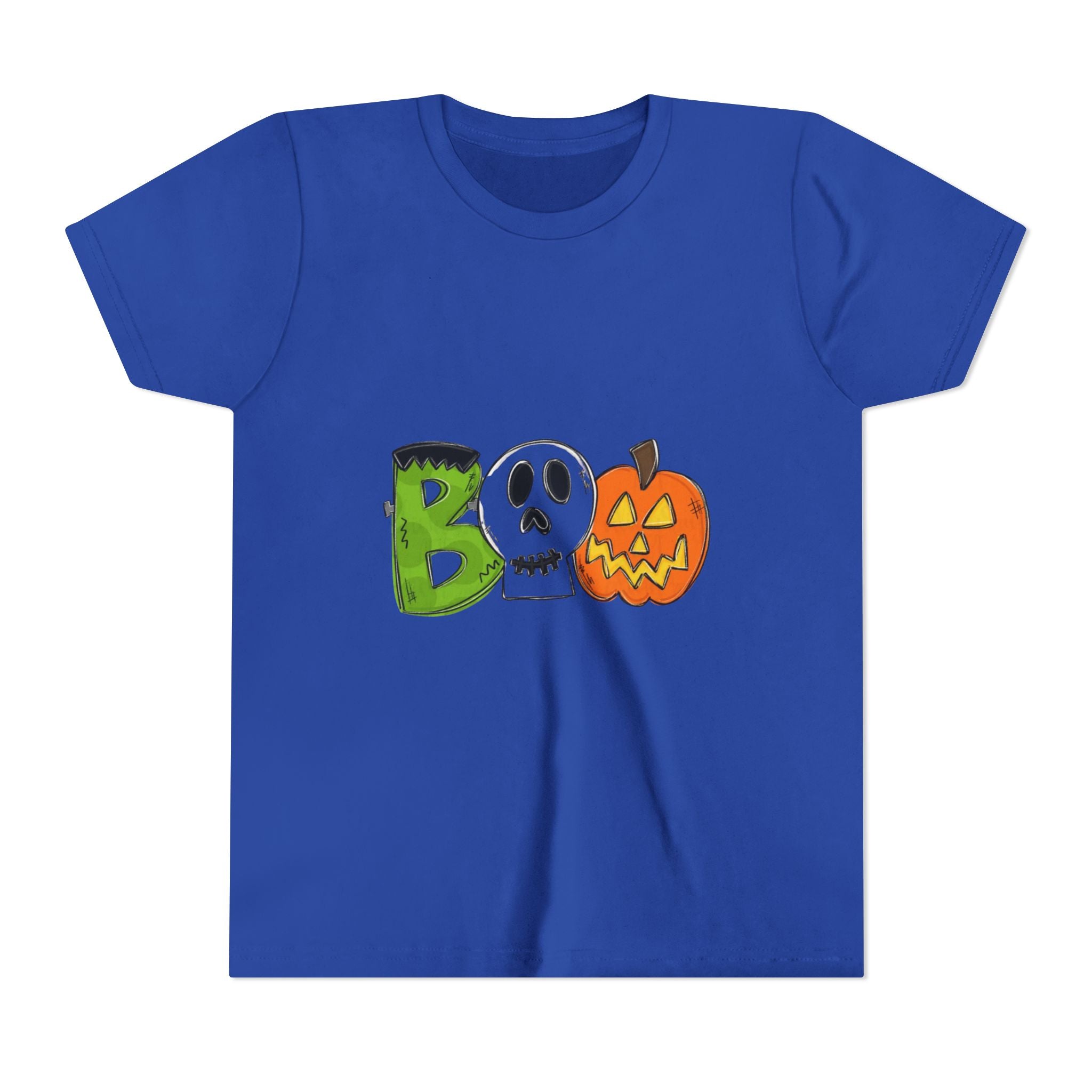Halloween Boo Youth Short Sleeve T-Shirt