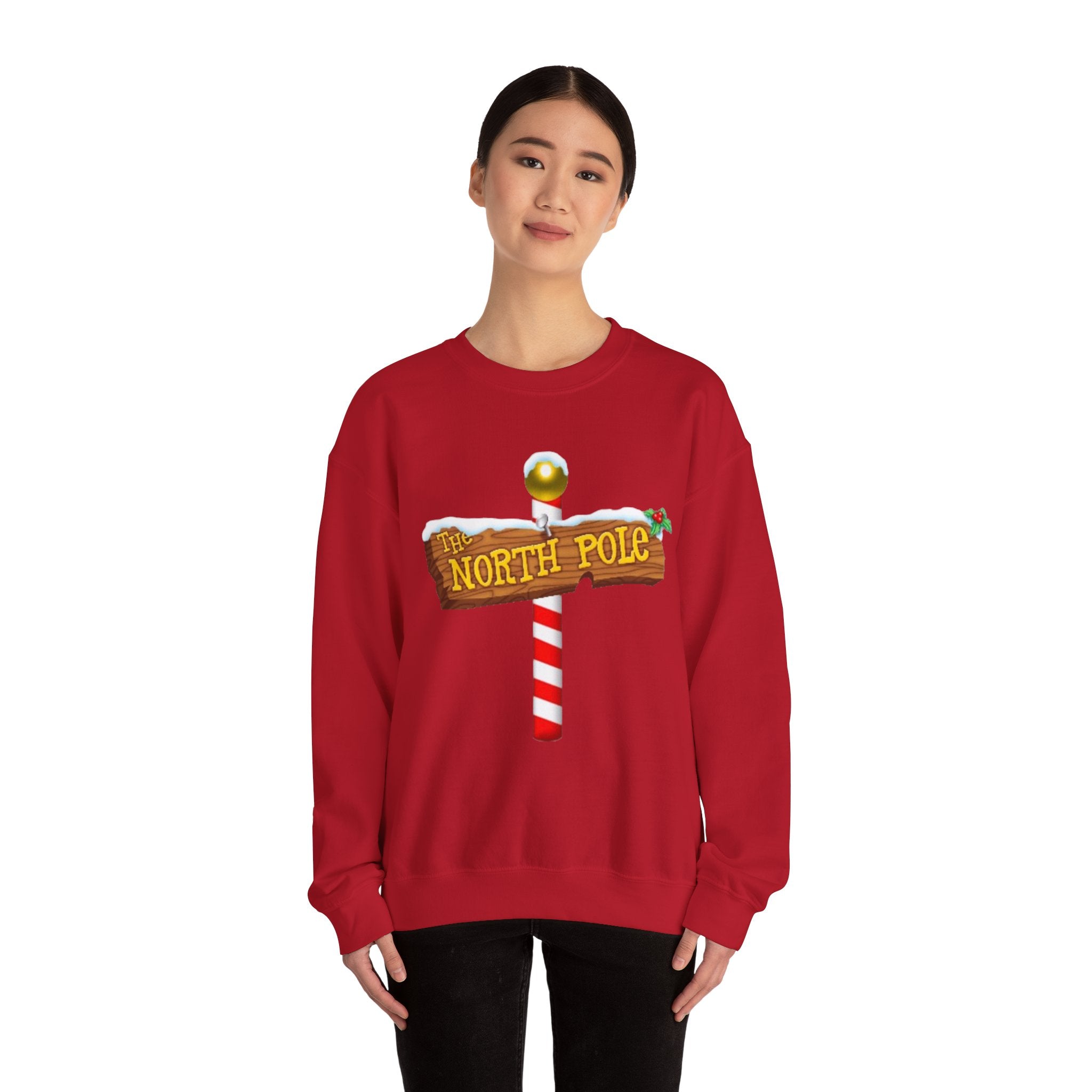 North Pole Unisex Heavy Blend™ Crewneck Sweatshirt