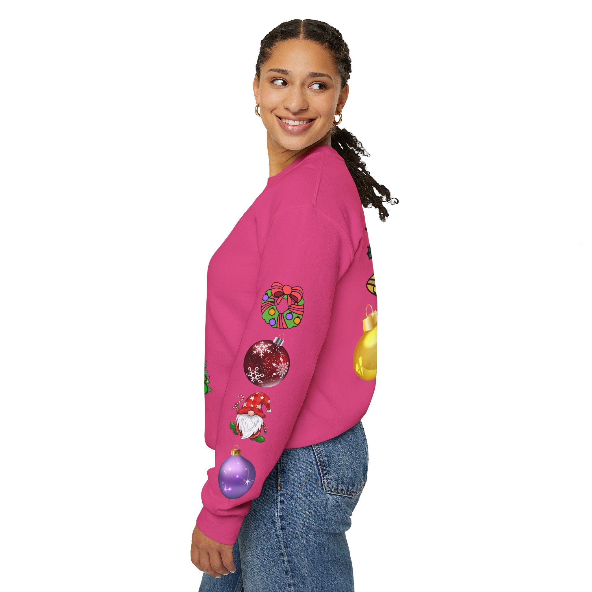 Festive Not-So-Ugly Christmas Unisex Heavy Blend™ Crewneck Sweatshirt