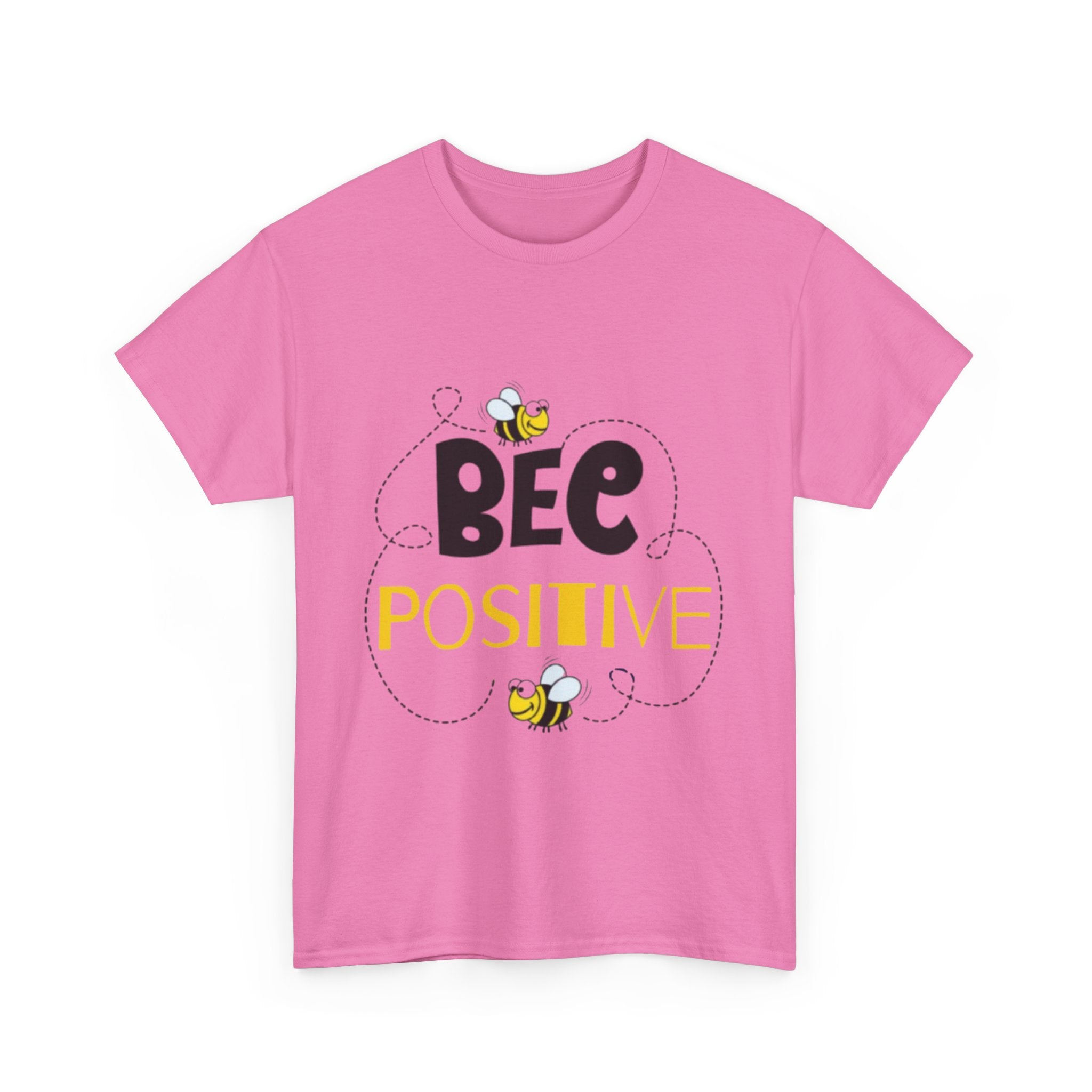 Bee Positive Unisex Heavy Cotton T-Shirt