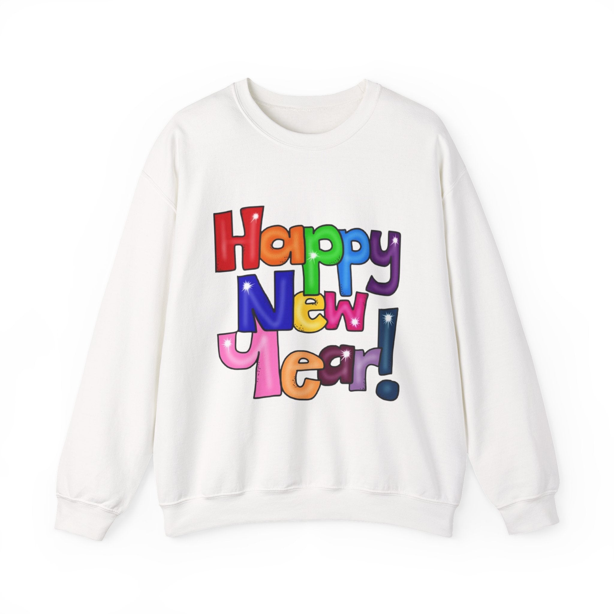 2026 Happy New Year DOUBLE SIDED Unisex Heavy Blend™ Crewneck Sweatshirt