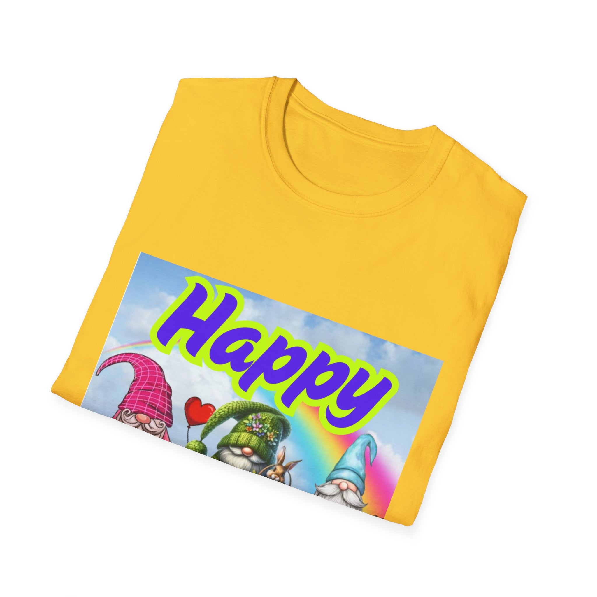 Happy Valenstpatster Unisex Softstyle T-Shirt