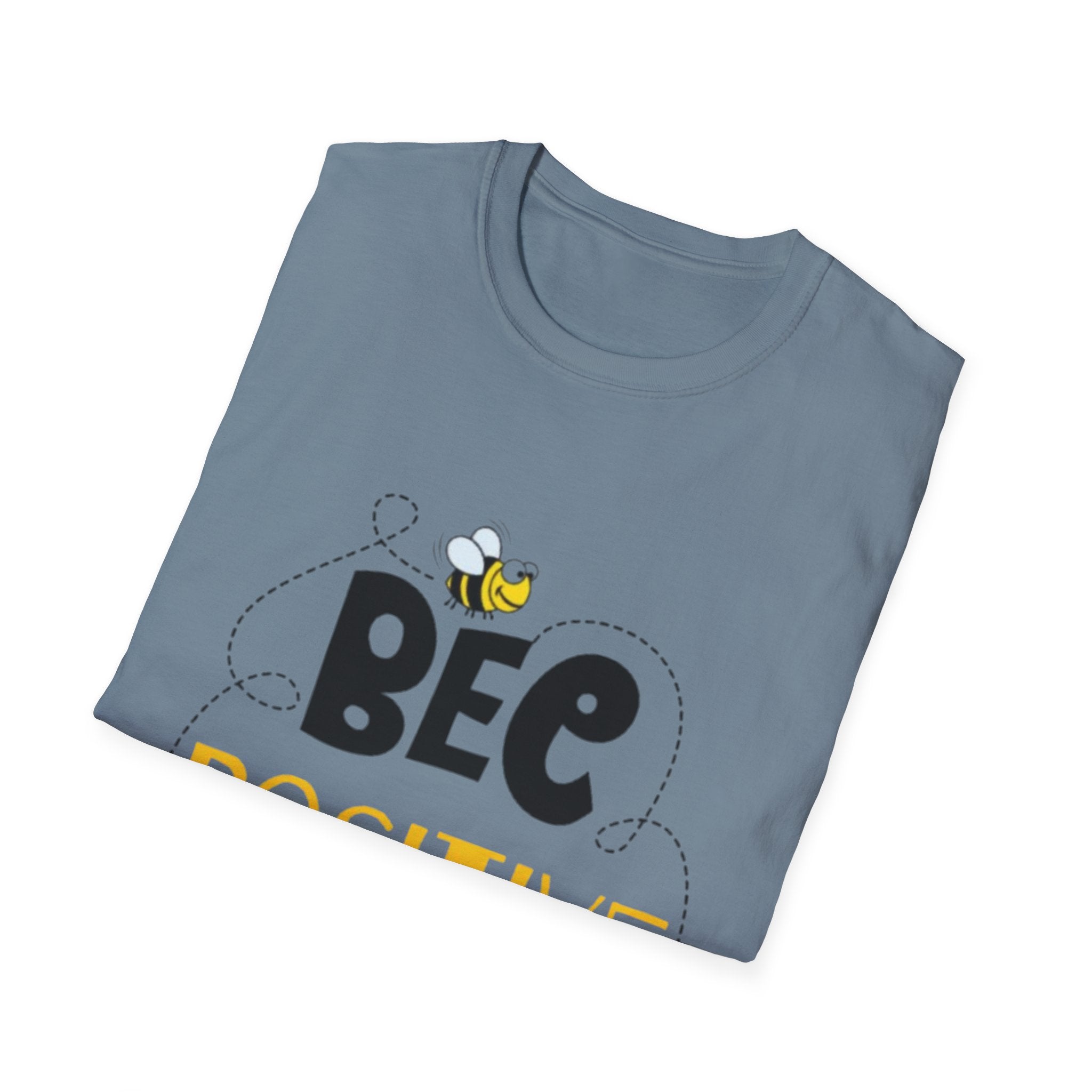 Bee Positive Unisex Softstyle T-Shirt