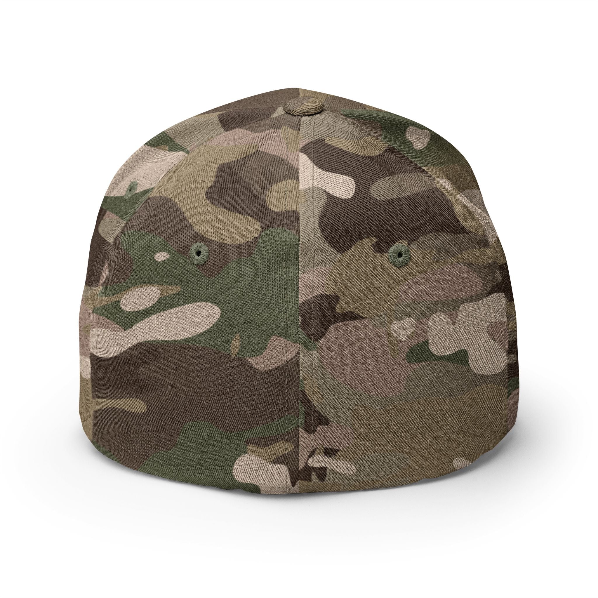 Bee Positive Closed-Back Structured Embroidered Cap