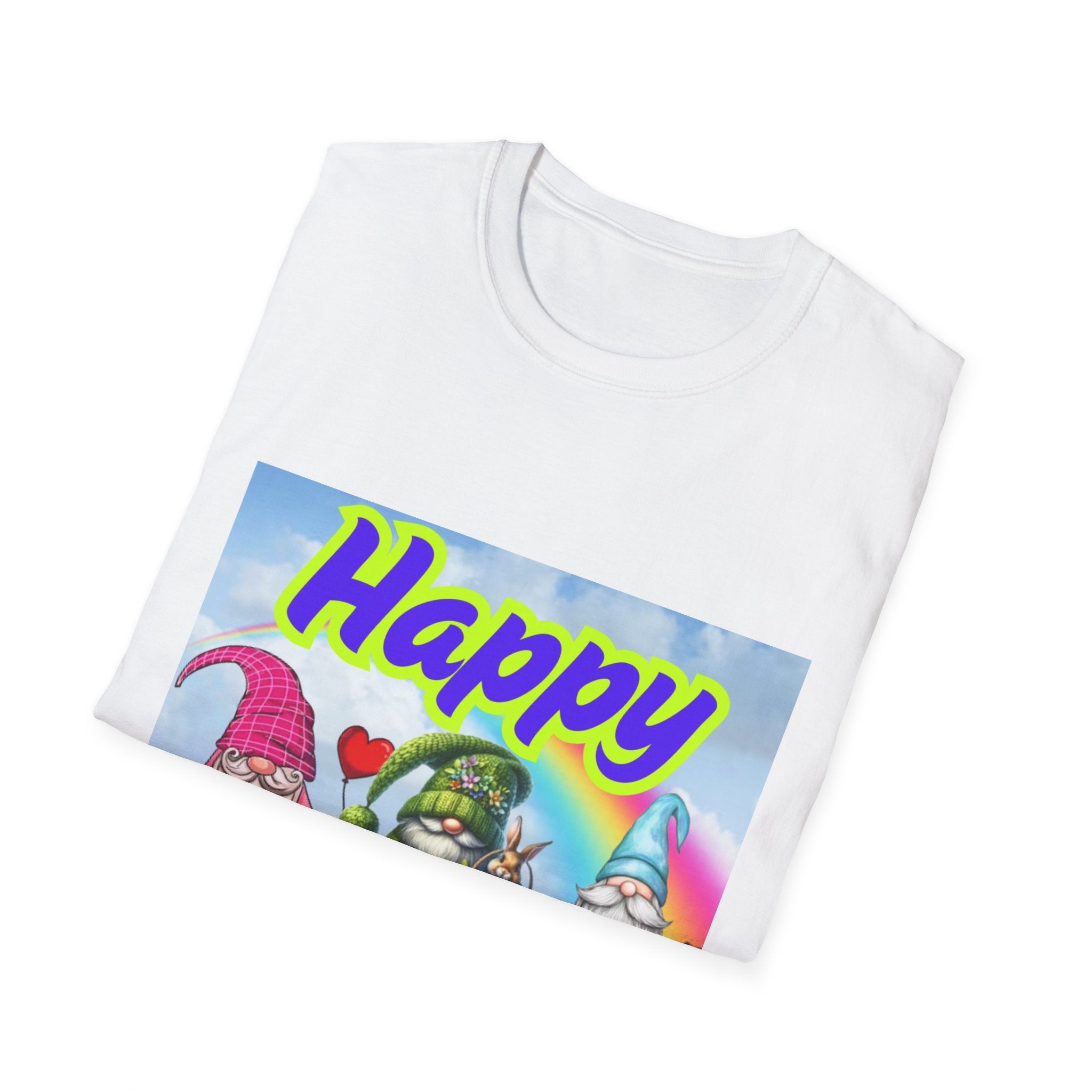 Happy Valenstpatster Unisex Softstyle T-Shirt