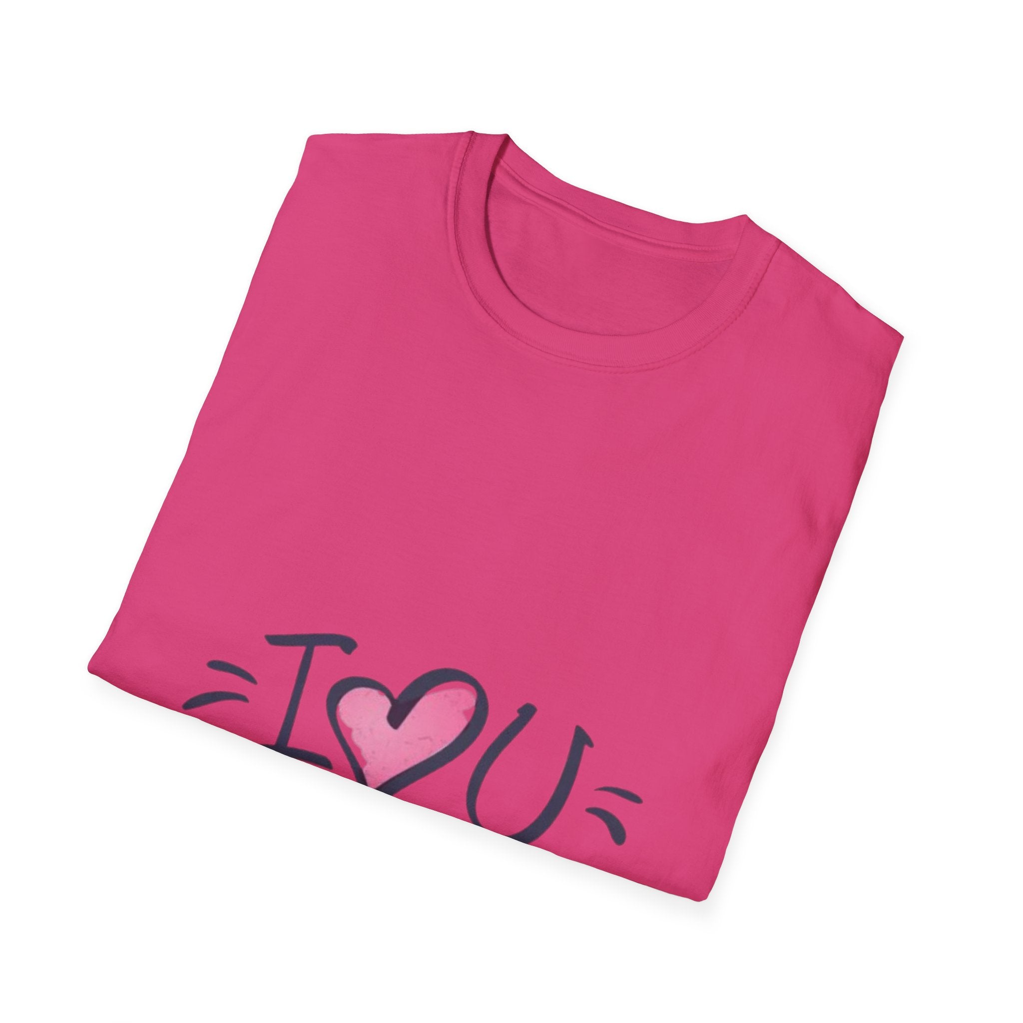 I Love You Unisex Softstyle T-Shirt