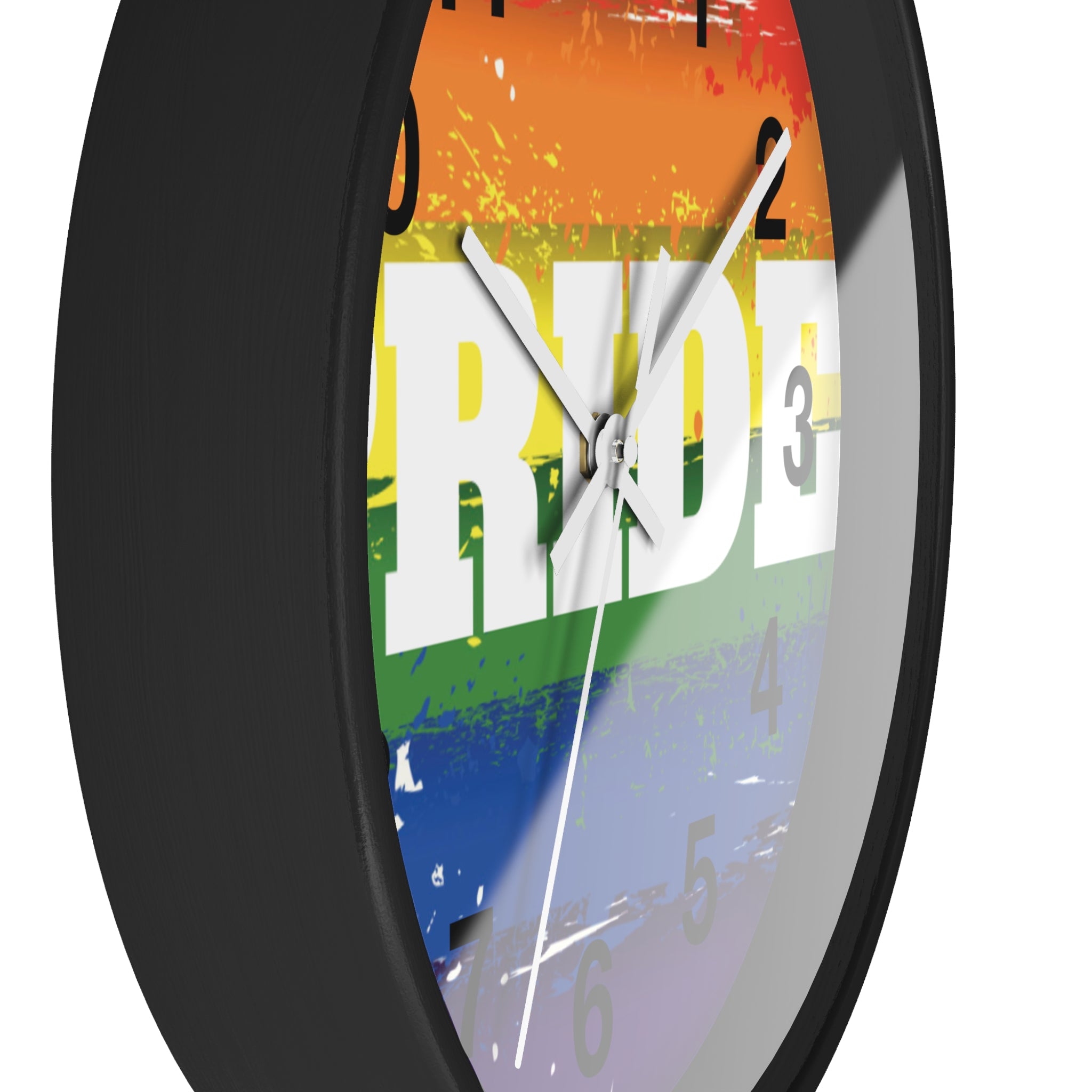 Pride Rainbow Wall Clock