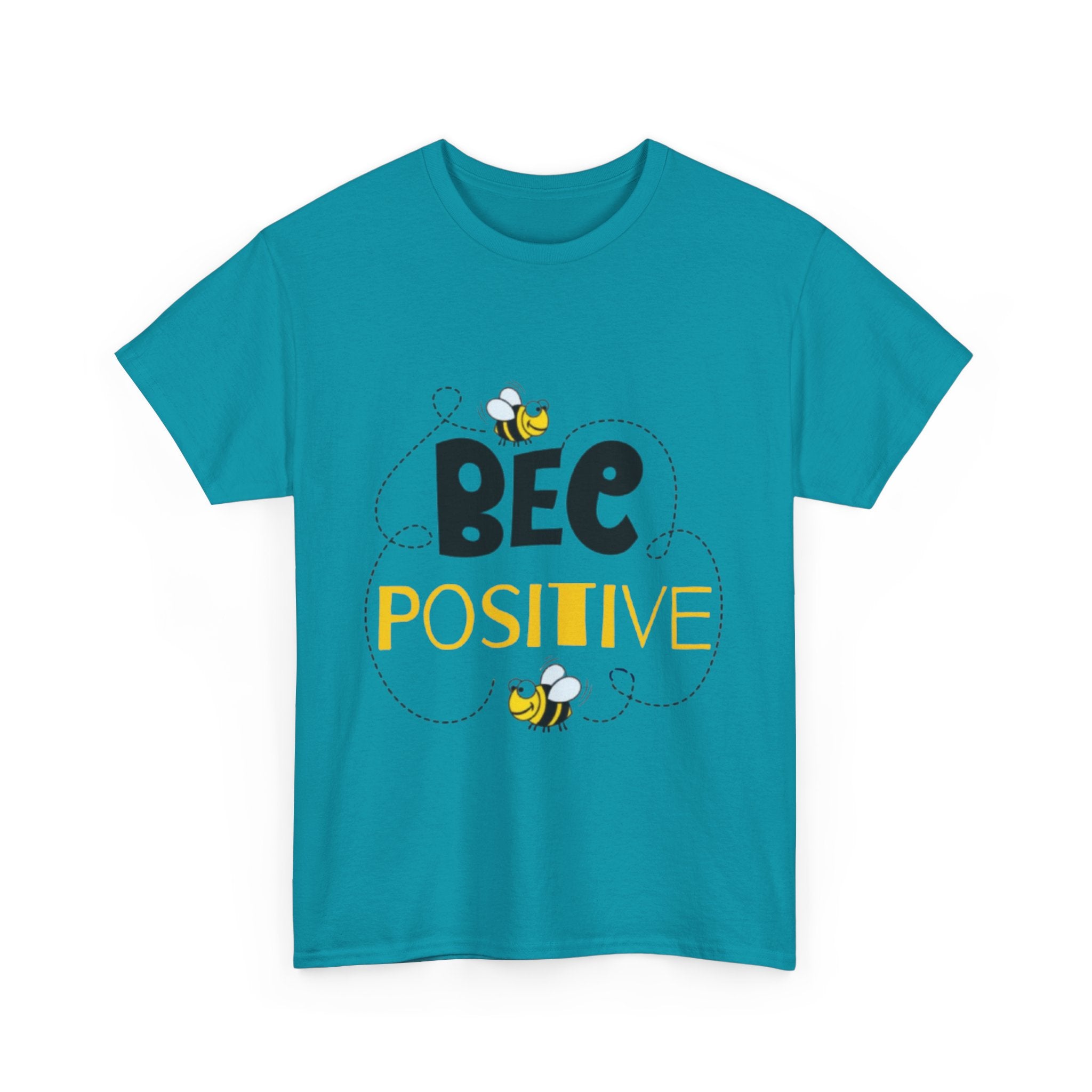 Bee Positive Unisex Heavy Cotton T-Shirt