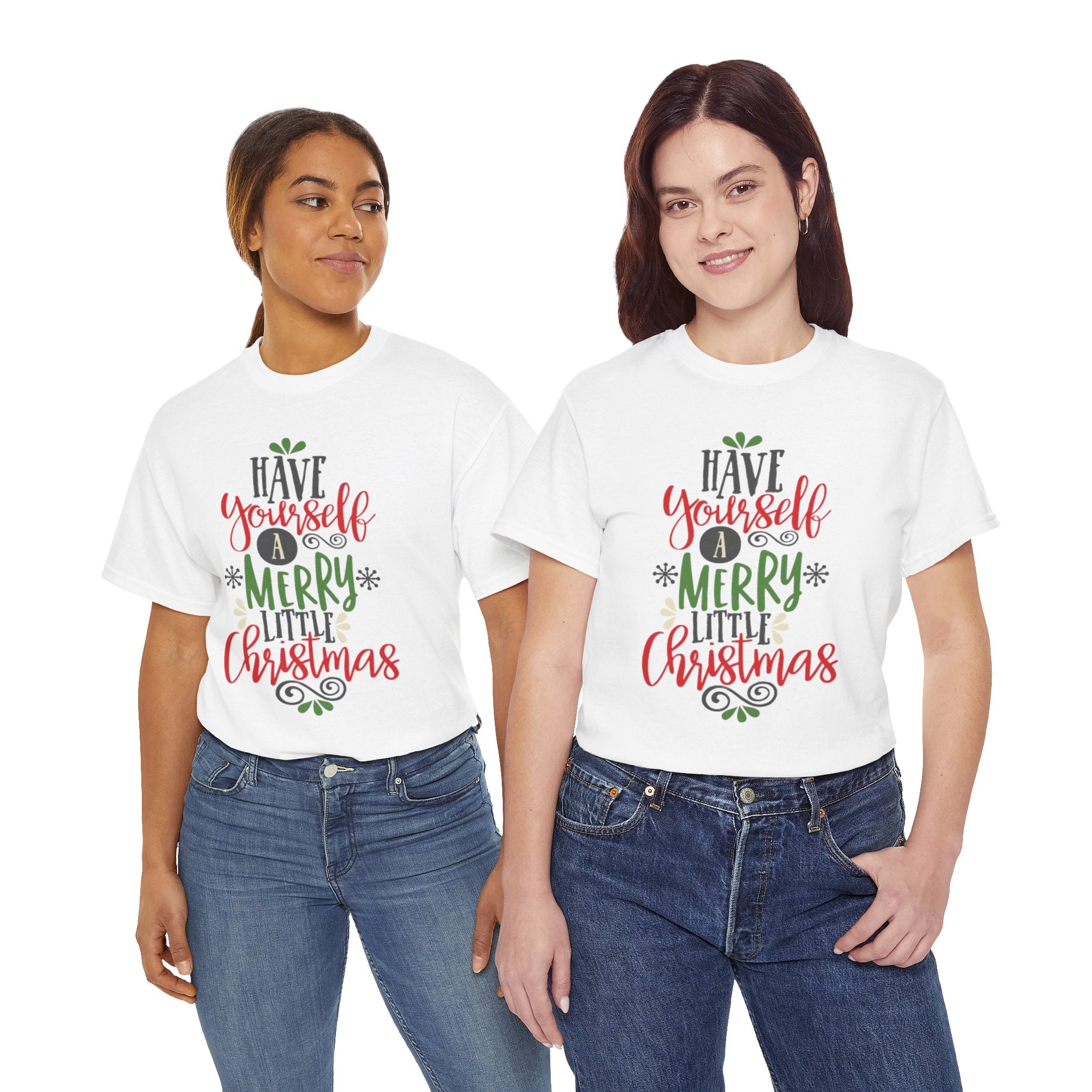 Have Yourself a Merry Little Christmas Unisex Heavy Cotton T-Shirt