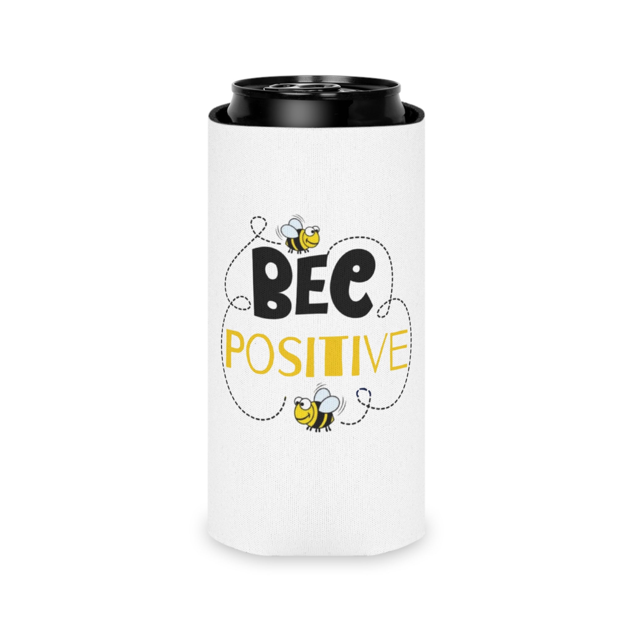 Bee Positive Koozie Can Cooler