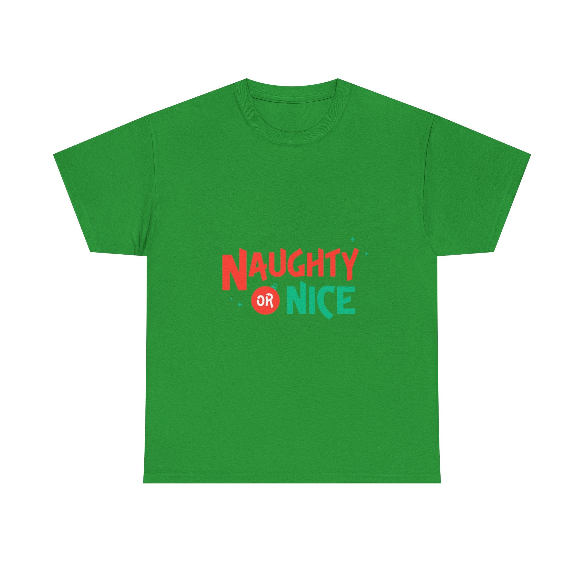 Naughty Or Nice Unisex Heavy Cotton T-Shirt