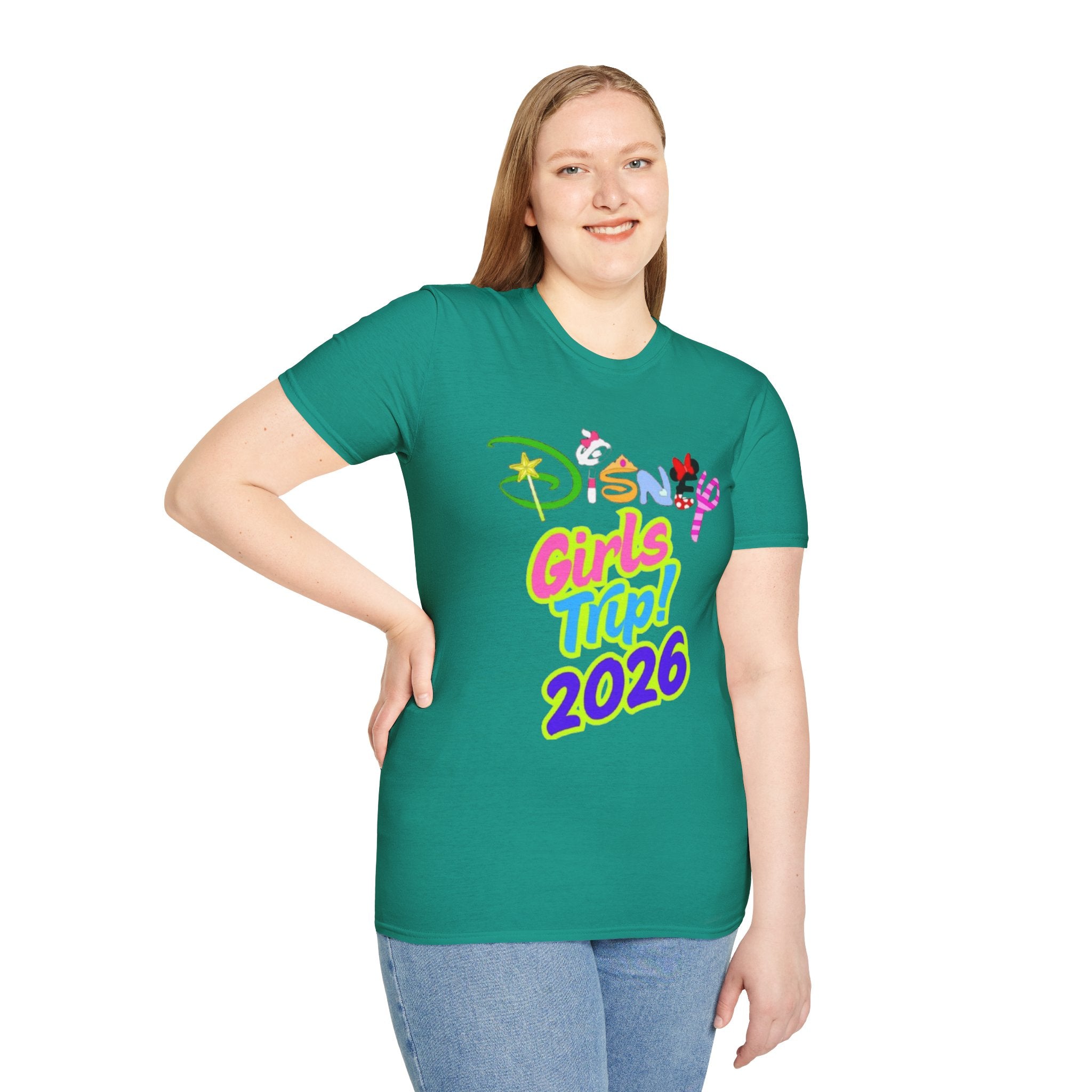 Disney Girls Trip 2026 Unisex Softstyle T-Shirt