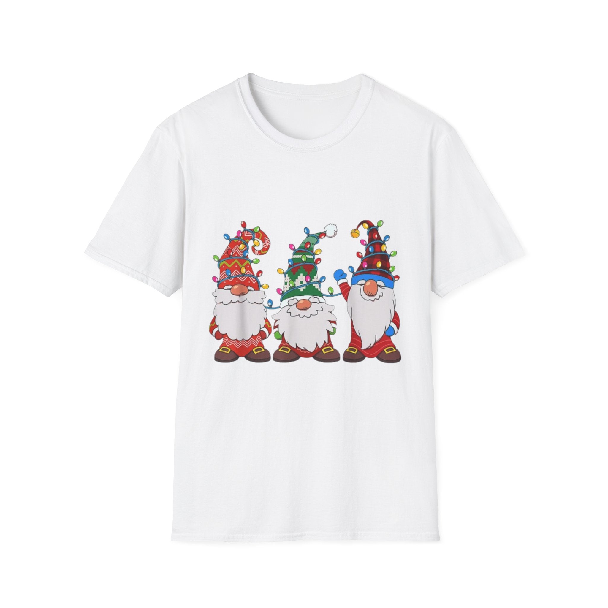 Christmas Gnome Unisex Softstyle T-Shirt