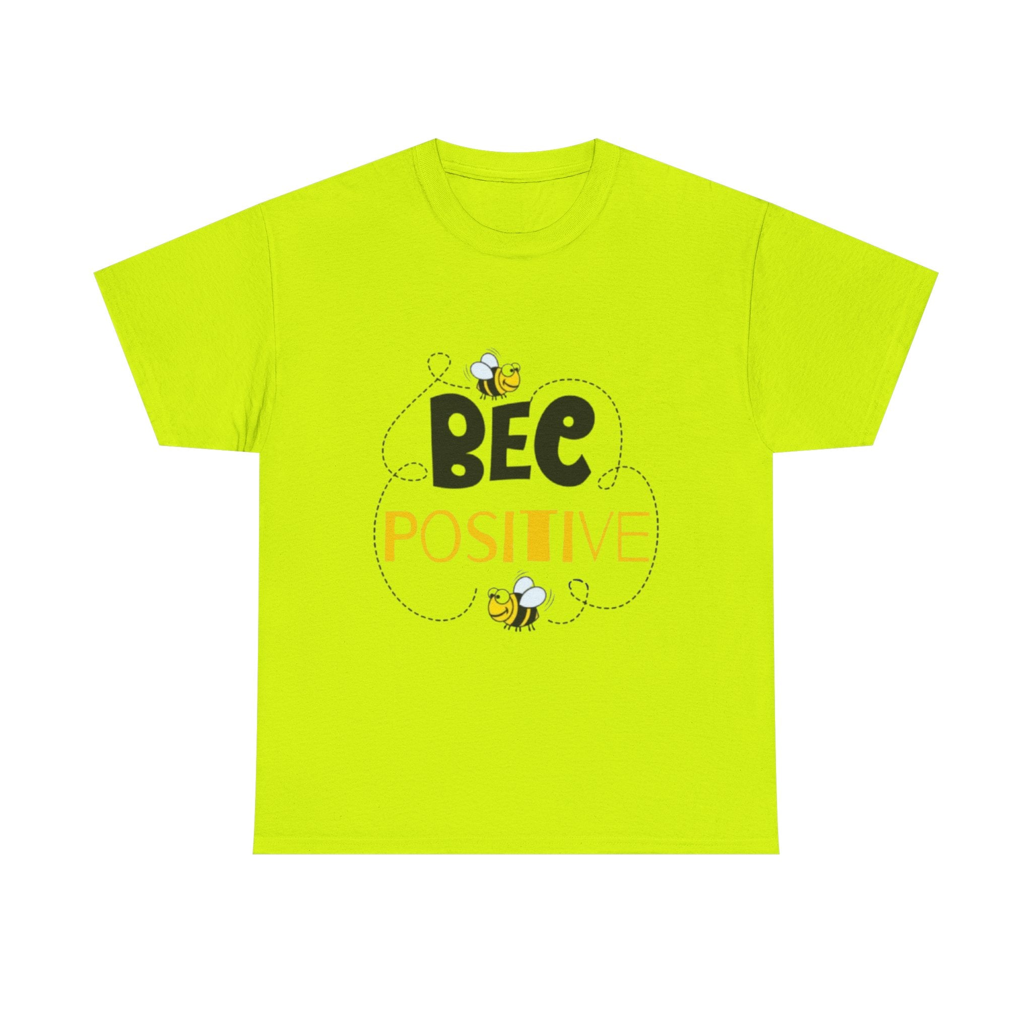 Bee Positive Unisex Heavy Cotton T-Shirt