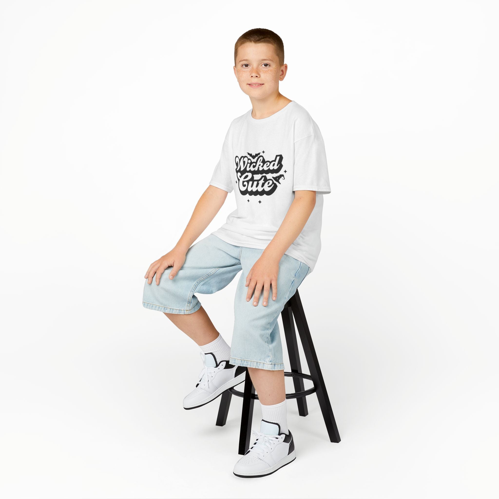 Wicked Cute Kid's Short Sleeve Cotton T-Shirt