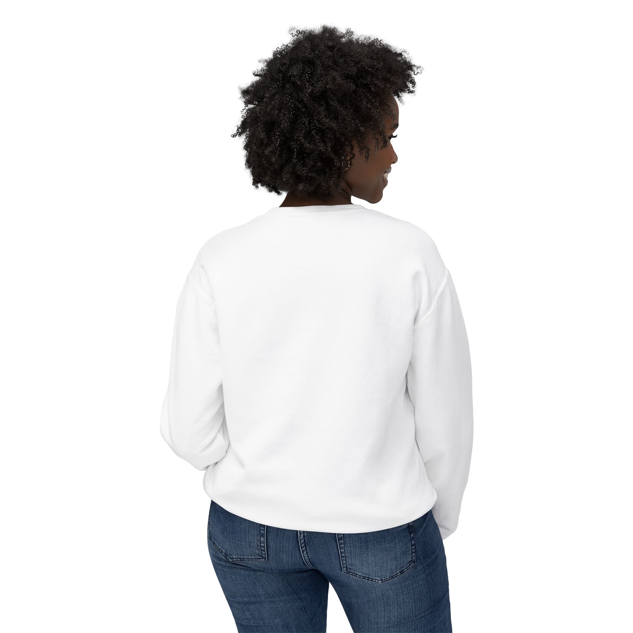 Bee Positive Unisex Lightweight Crewneck Sweatshirt