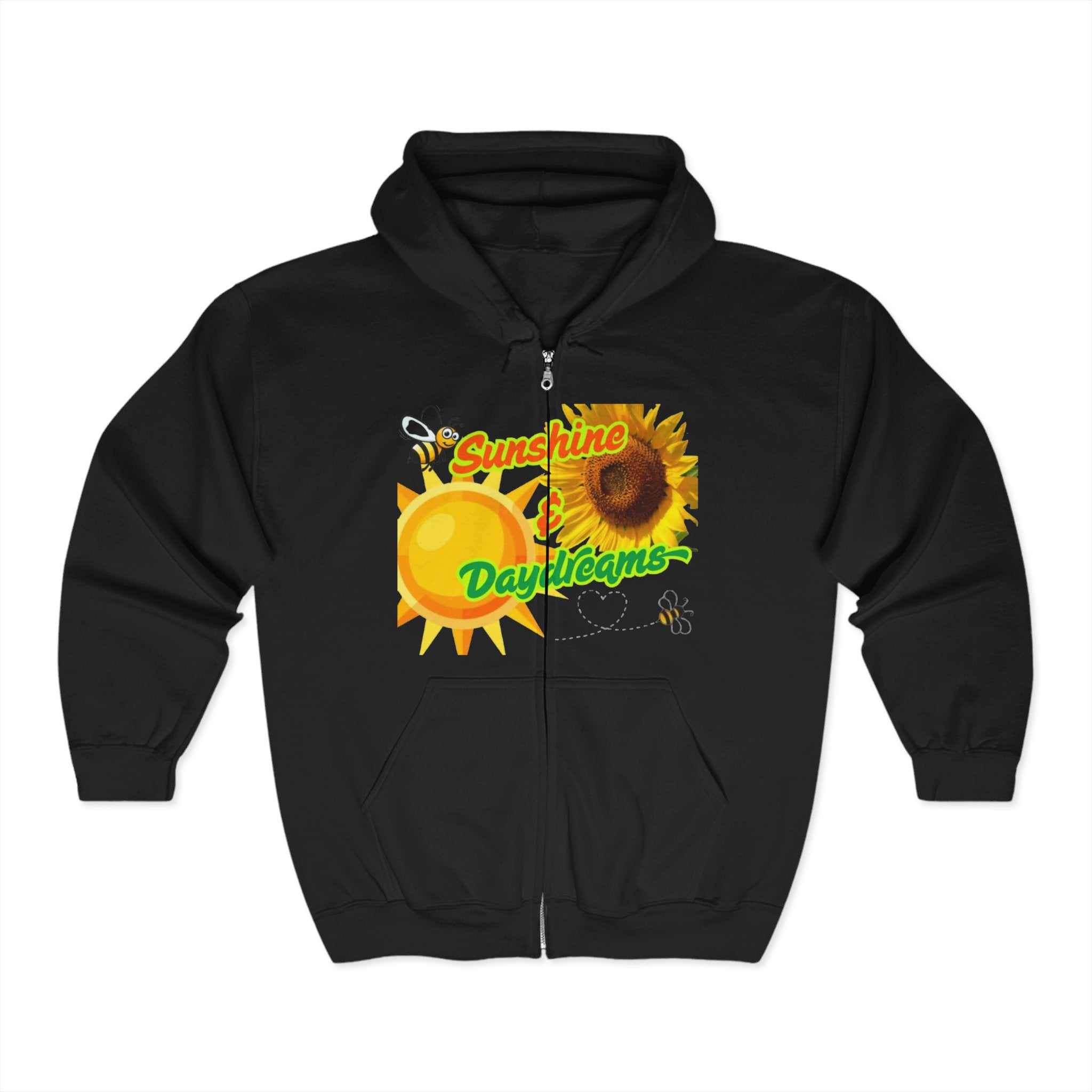 Sunshine & Daydreams Unisex Heavy Blend™ Full Zip Hooded Sweatshirt