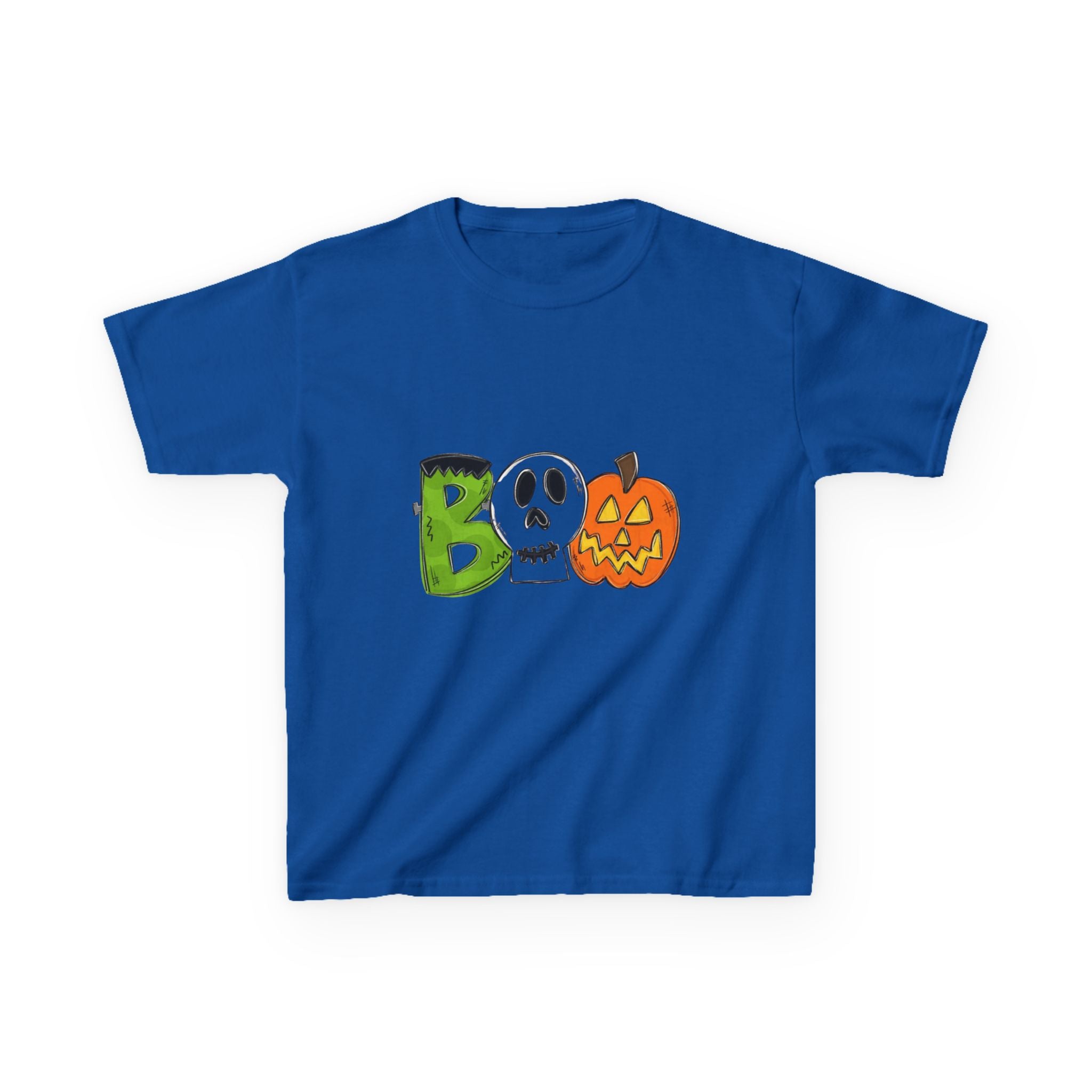 Halloween BOO Kids Short Sleeve T-Shirt