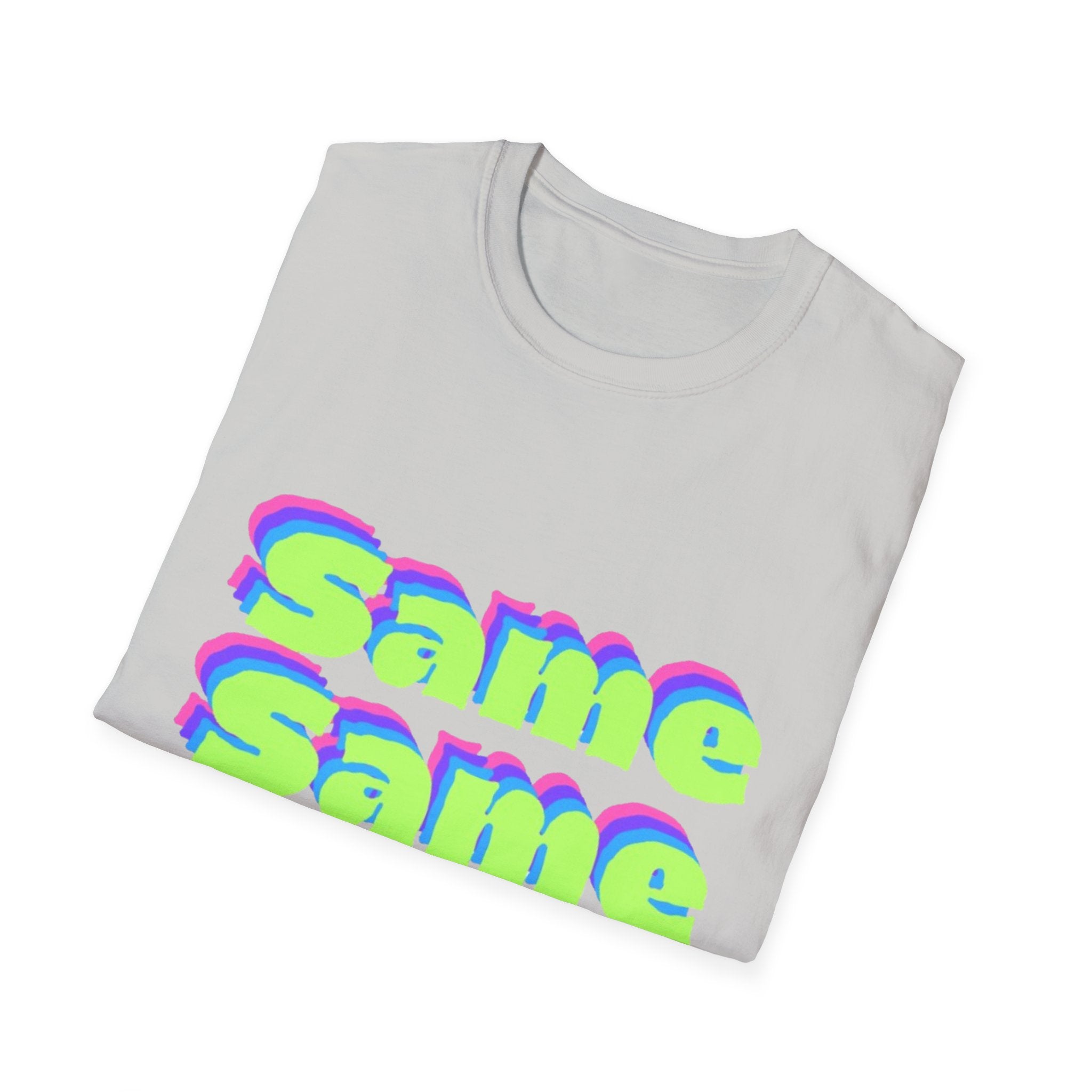 Same Same But Different, Unisex Softstyle T-Shirt