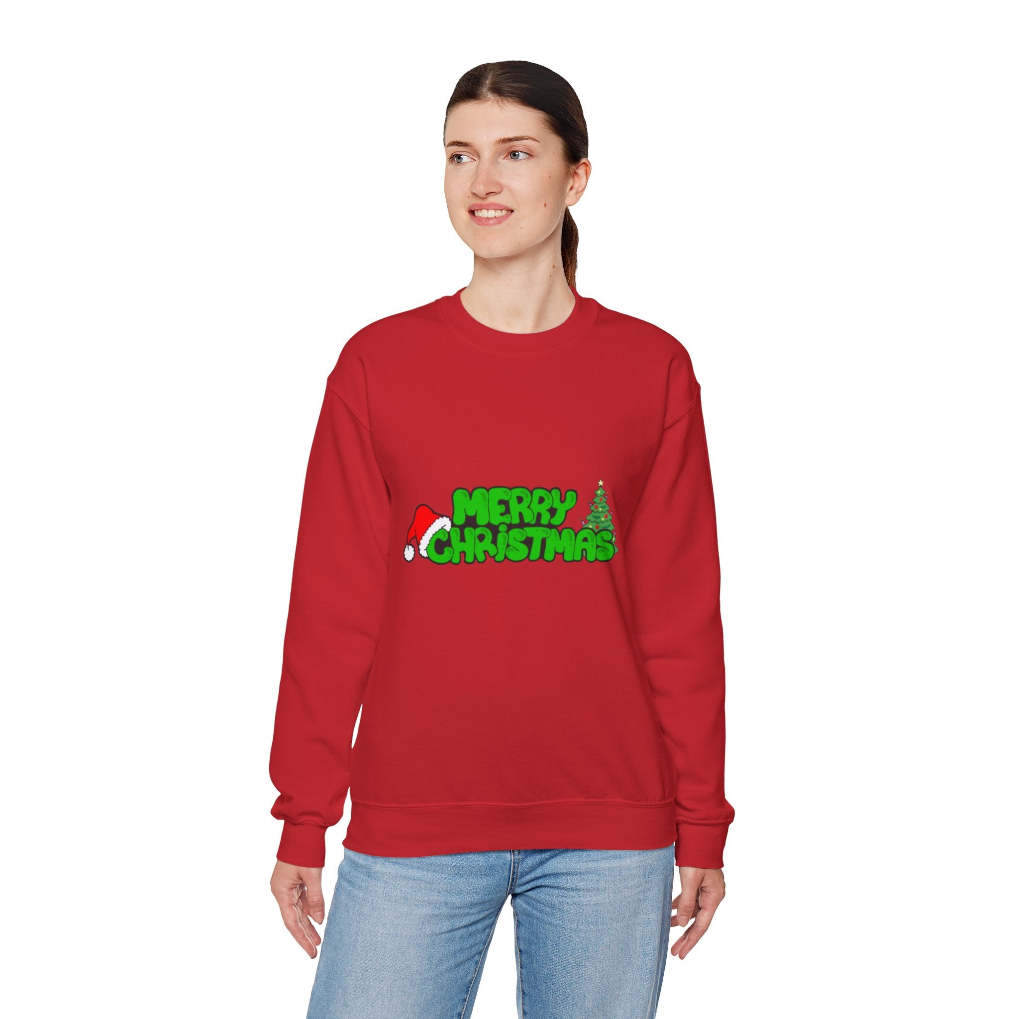 Merry Christmas Unisex Heavy Blend™ Crewneck Sweatshirt
