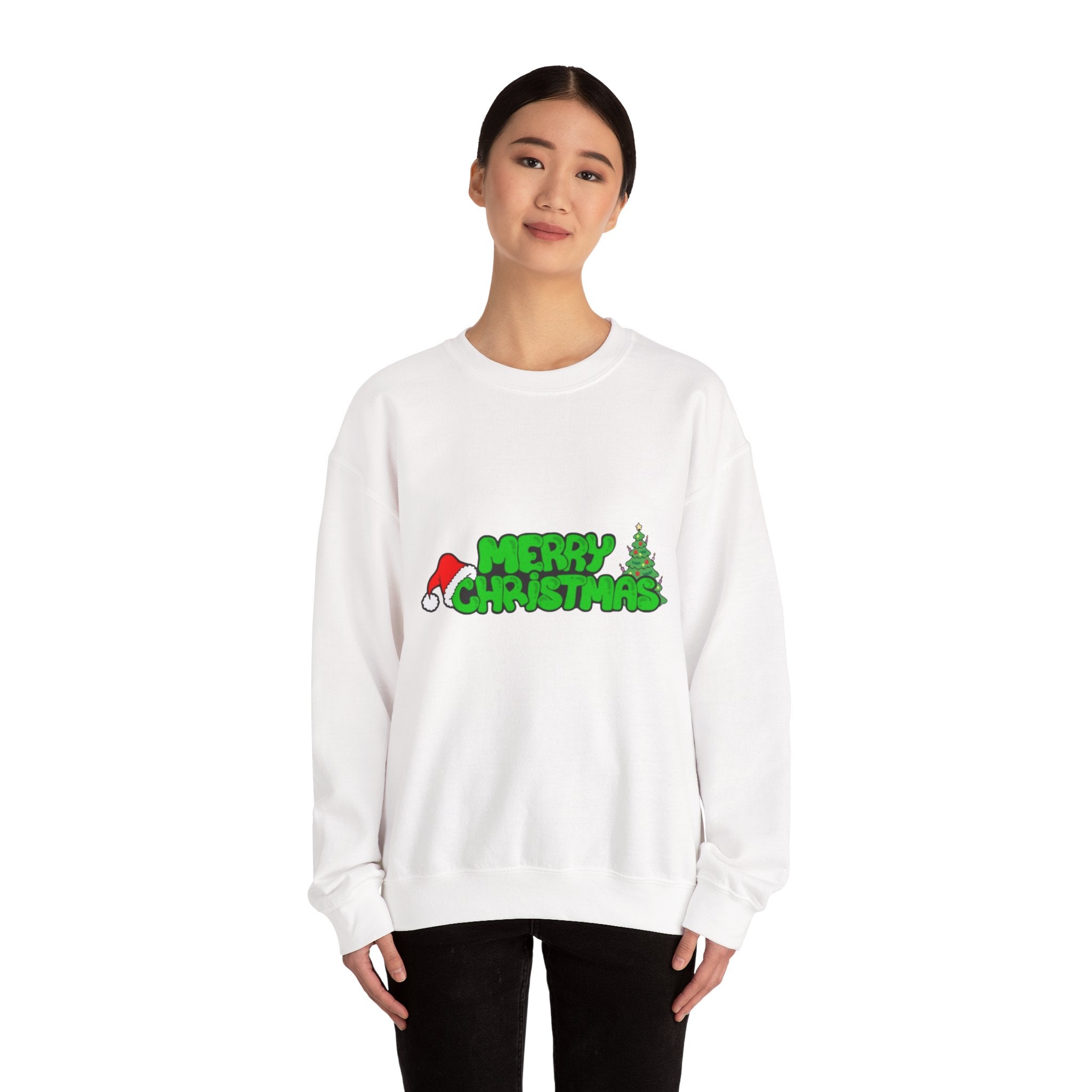 Merry Christmas Unisex Heavy Blend™ Crewneck Sweatshirt